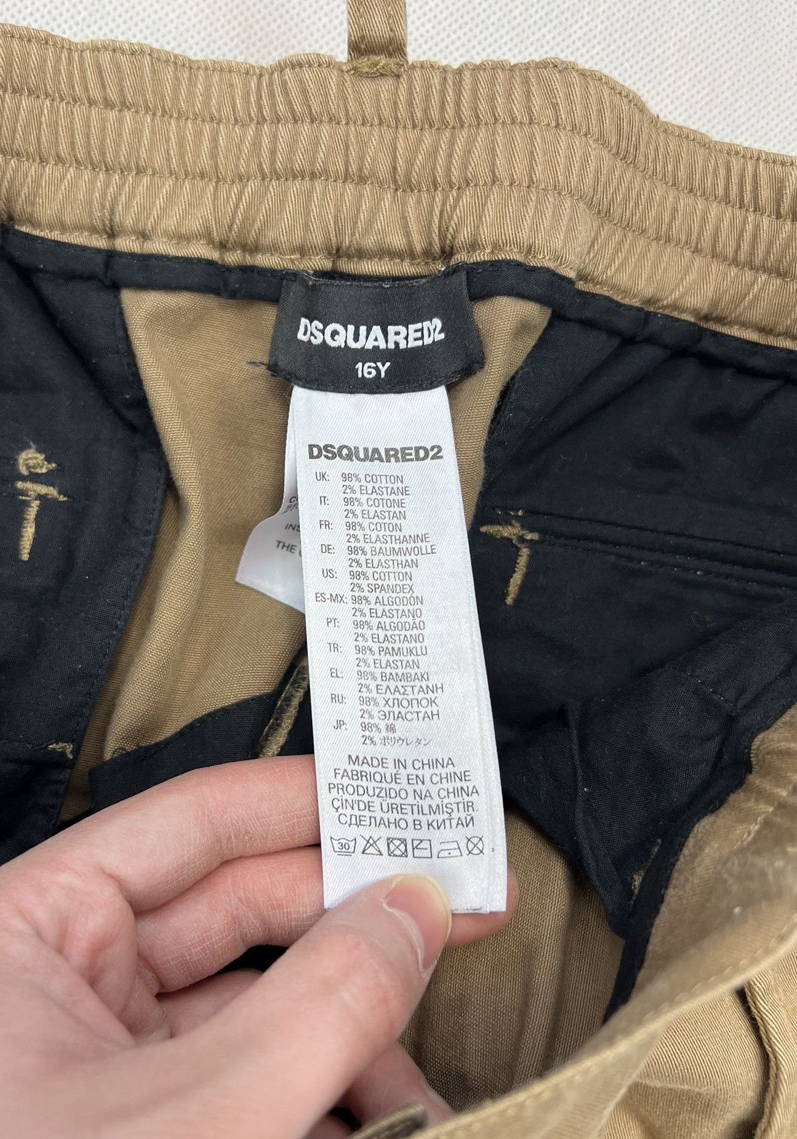 Dsquared2 Pants Dsquared2 Canadian Heritage Big Logo Luxury Zip Size US 32 / EU 48 - 3 Thumbnail
