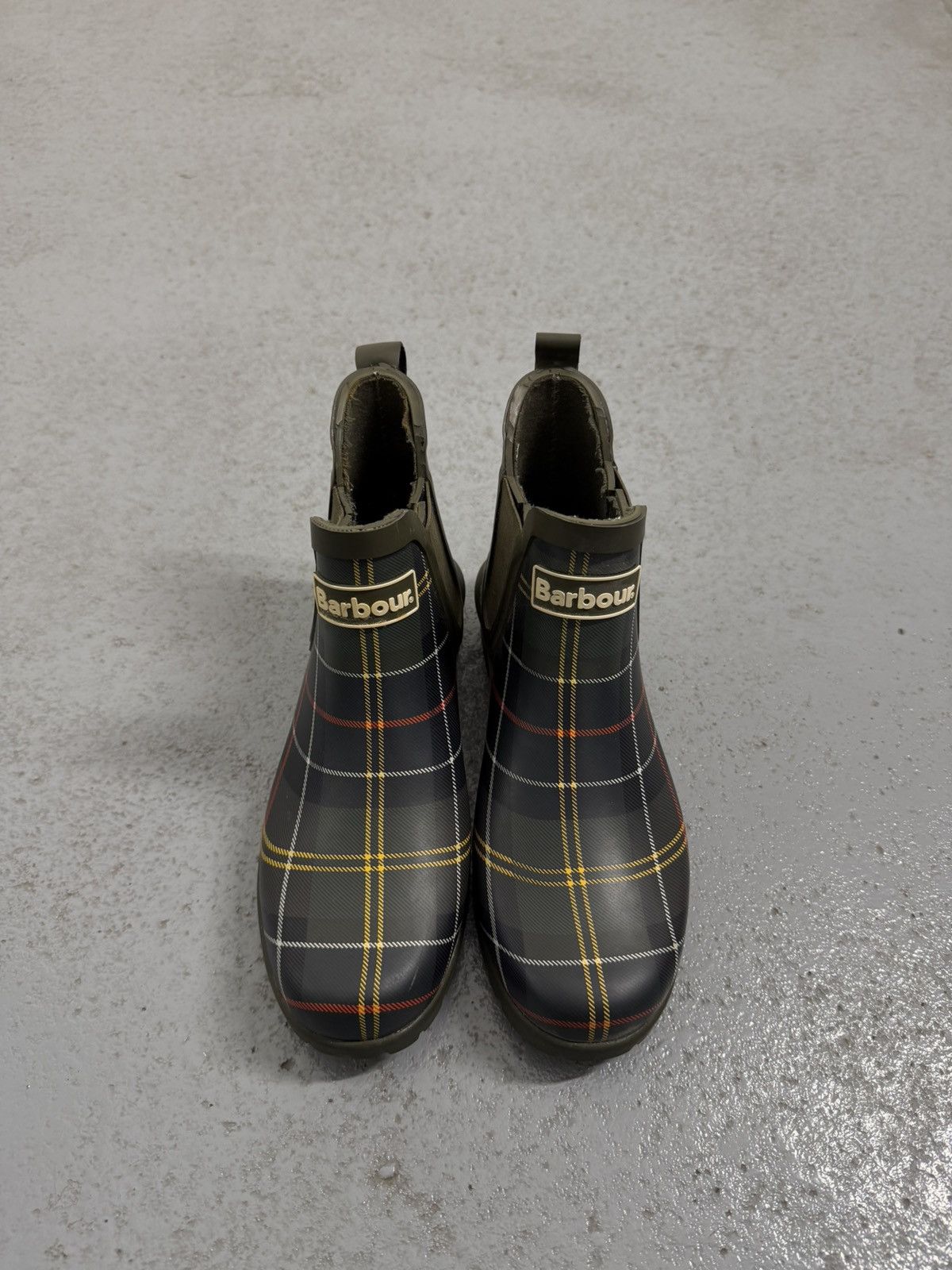 Barbour Barbour Rubber Rain Boots Size US 8 / IT 38 - 2 Thumbnail