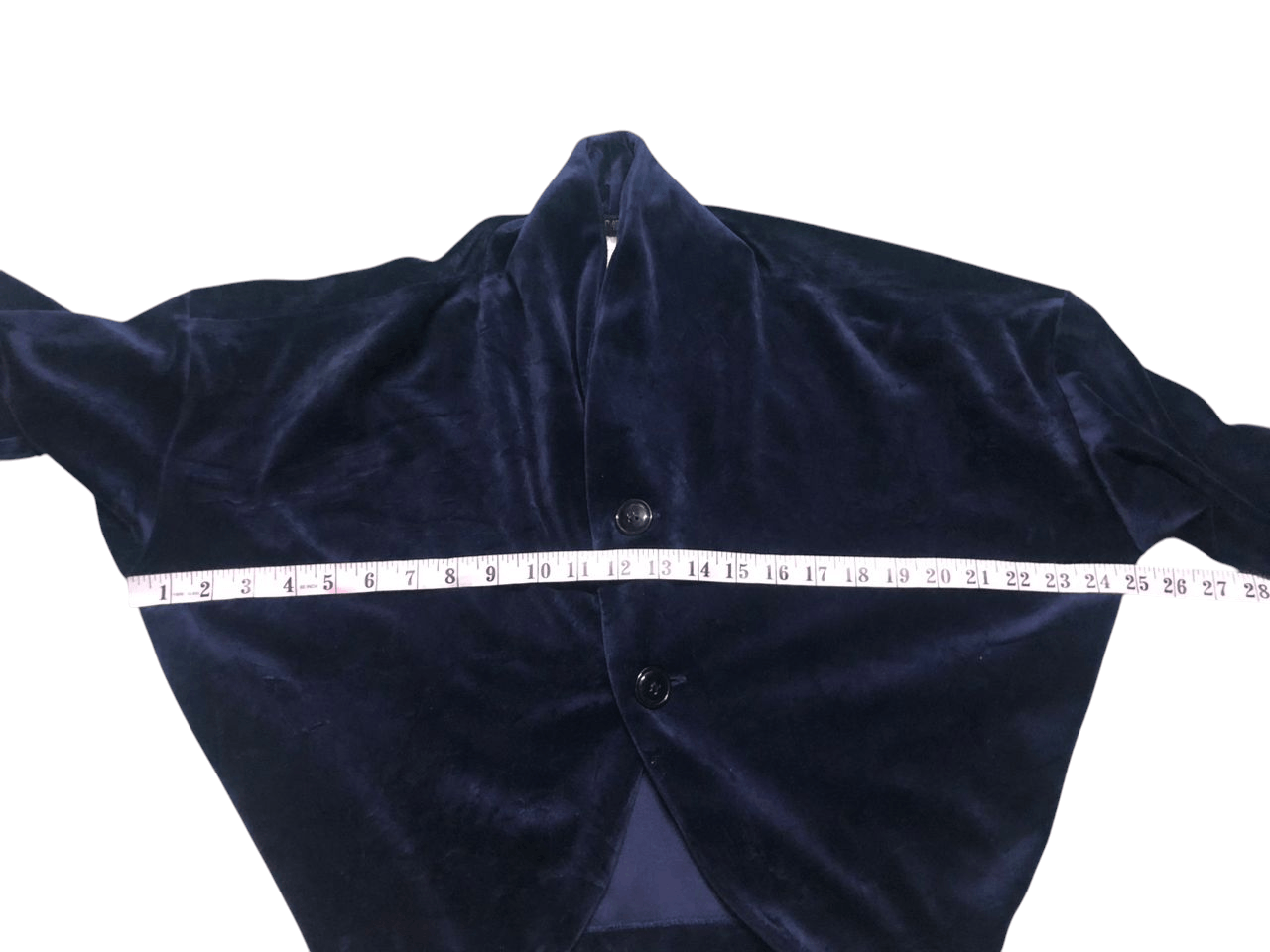 ATSURO TAYAMA × Japanese Brand × Vintage Vintage Atsuro Tayama Velvet Cropped Cardigan Two Button Size L / US 10 / IT 46 - 12 Thumbnail