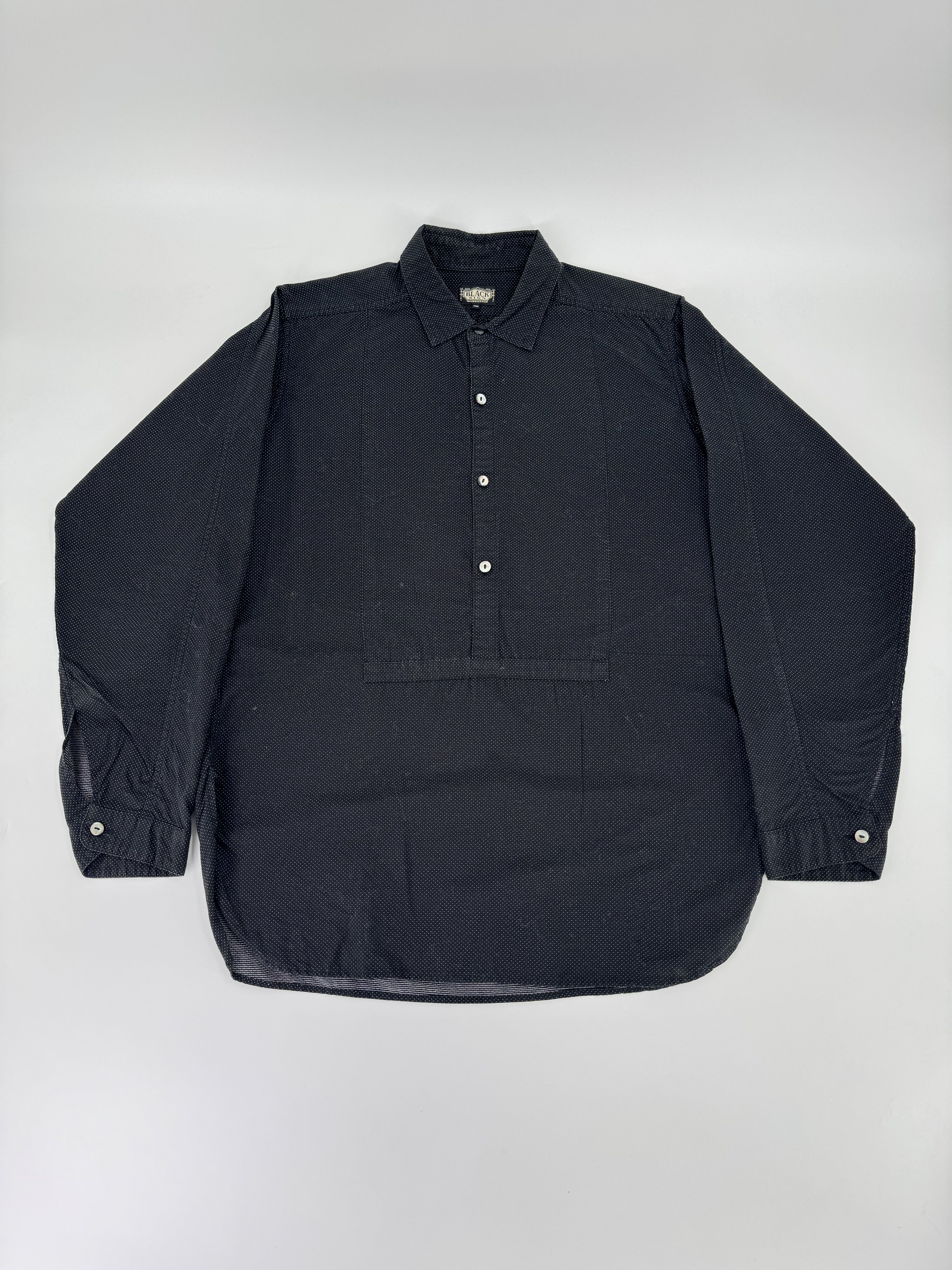 BLACK SIGN Black Sign Japan Polka Dot Pullover Shirt Size 38 Japan Size US S / EU 44-46 / 1 - 1 Thumbnail