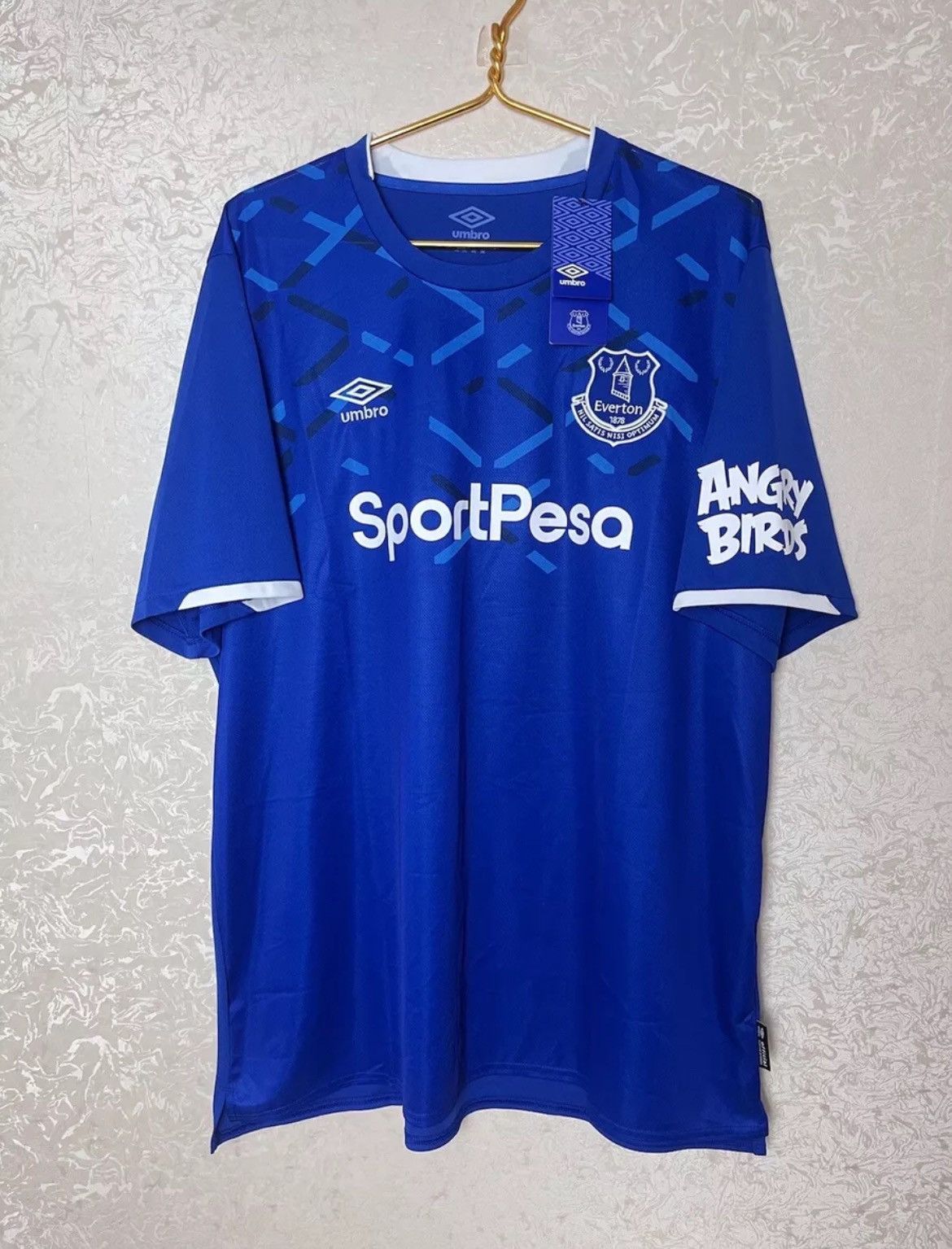 Umbro NWT Umbro Men's 2019/2020 Everton Soccer Jersey Size XXL Size US XXL / EU 58 / 5 - 1 Thumbnail