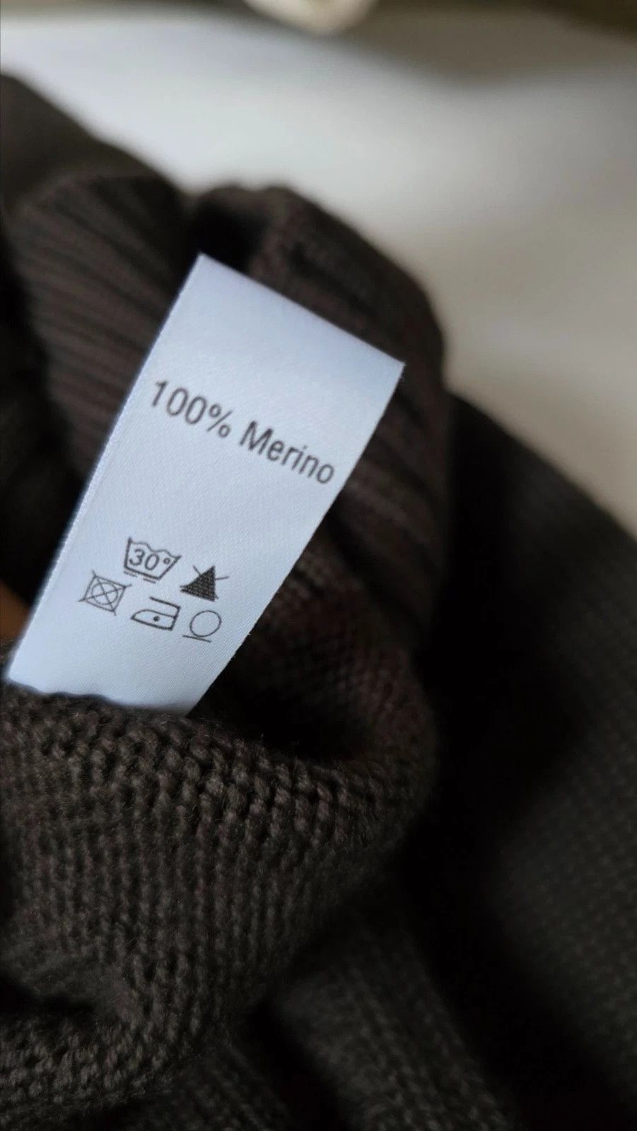 Other PHIL PETTER Wool Taup Men Knit Cardigan High Collar Button Size US M / EU 48-50 / 2 - 10 Thumbnail