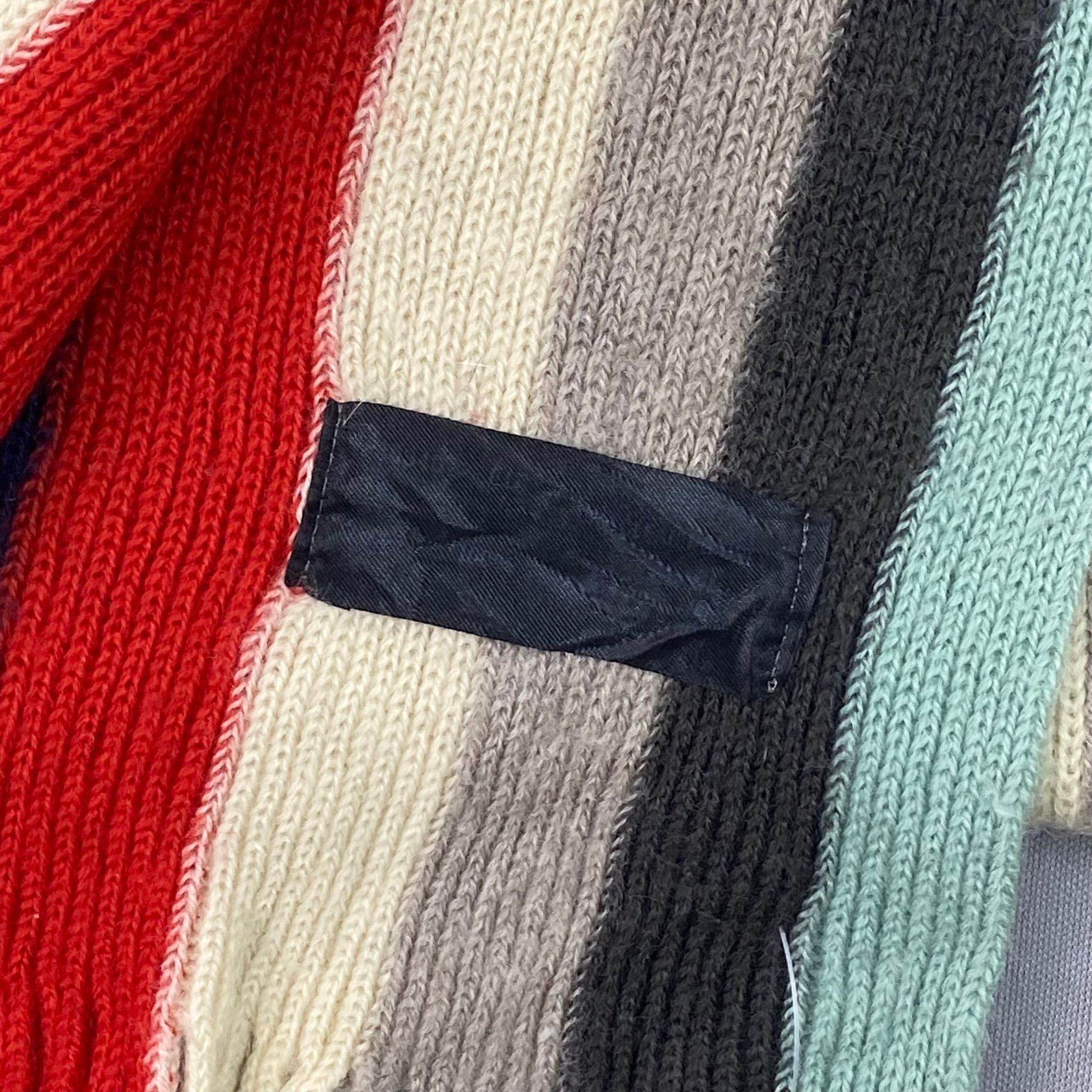 Paul Smith Vintage Paul Smith Scarf Muffler Wool Ribbed Knit Scarves Size ONE SIZE - 5 Thumbnail