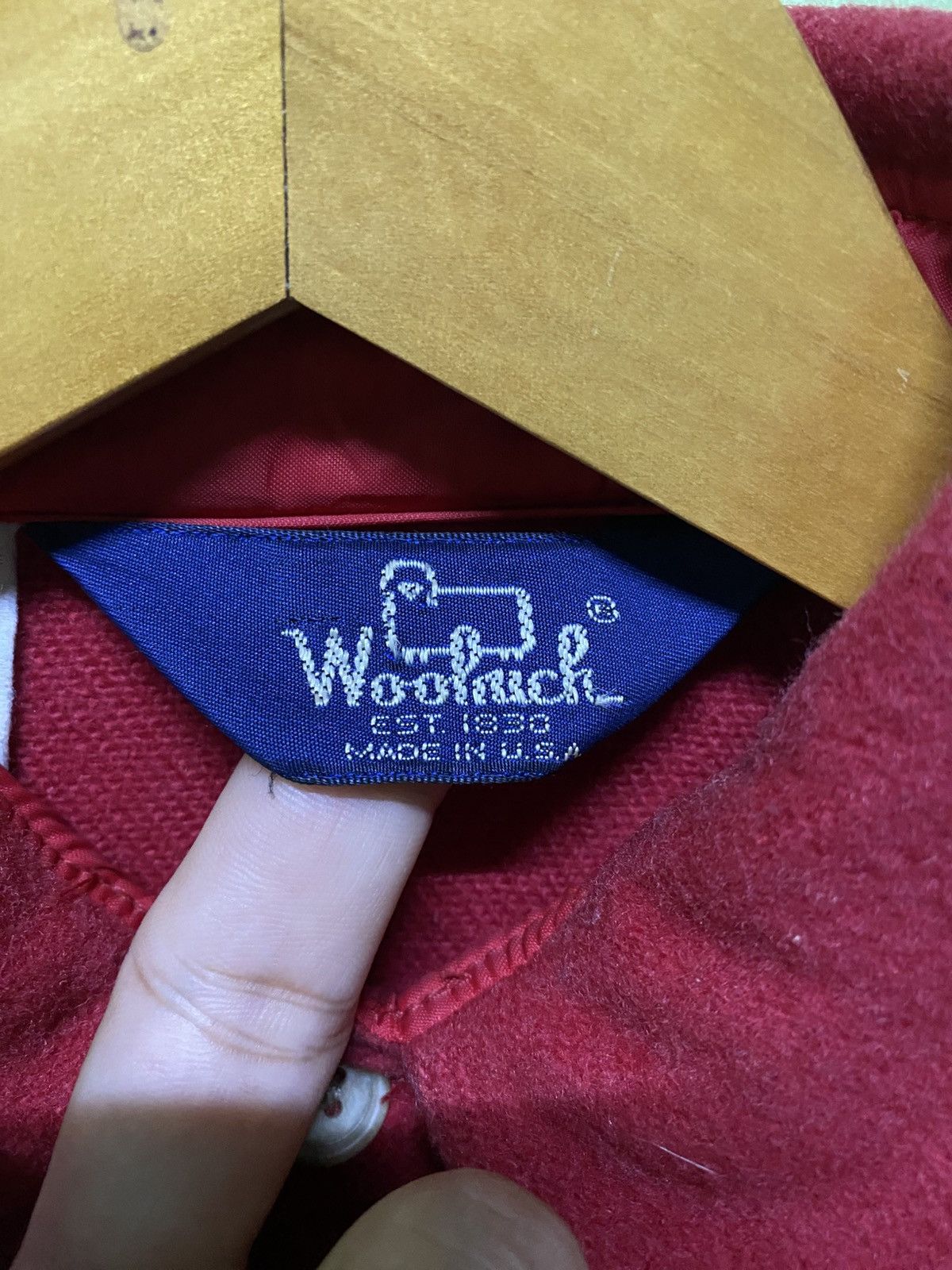 Vintage × Woolrich Woolen Mills Vintage Woolrich Red Mackinaw Hunting Jacket Size US L / EU 52-54 / 3 - 3 Thumbnail