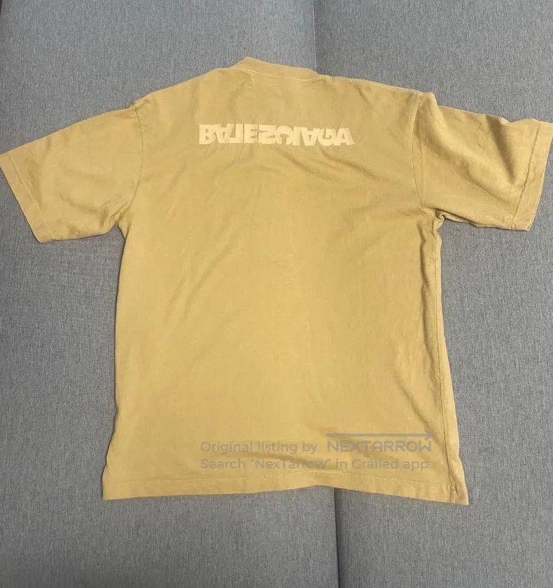 Balenciaga Balenciaga Embroidered Logo Short Sleeve S Size US S / EU 44-46 / 1 - 2 Thumbnail
