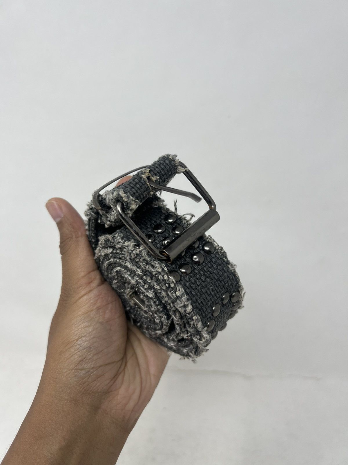 KMRii Kmrii Style Distressed Studded Belt Size ONE SIZE - 1 Thumbnail