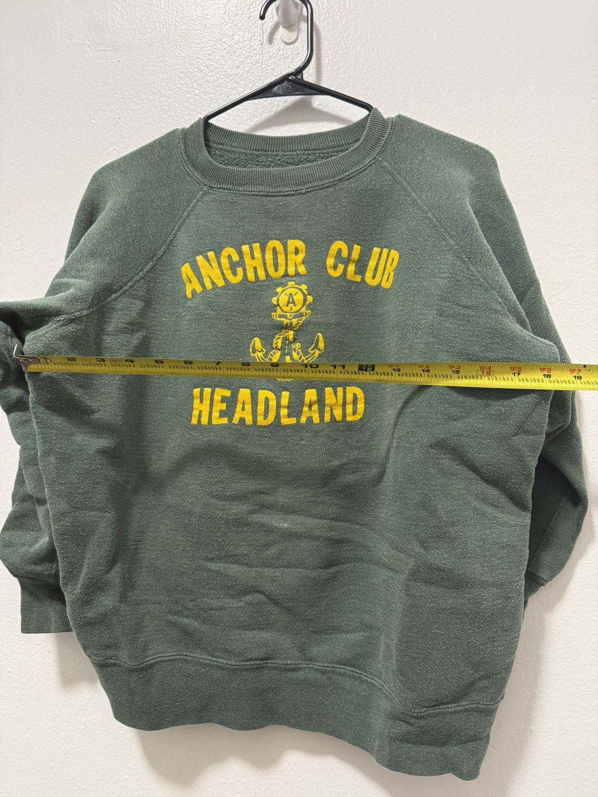 Vintage Single stitch Headland High School crewneck sweatshirt. Size S / US 4 / IT 40 - 3 Thumbnail