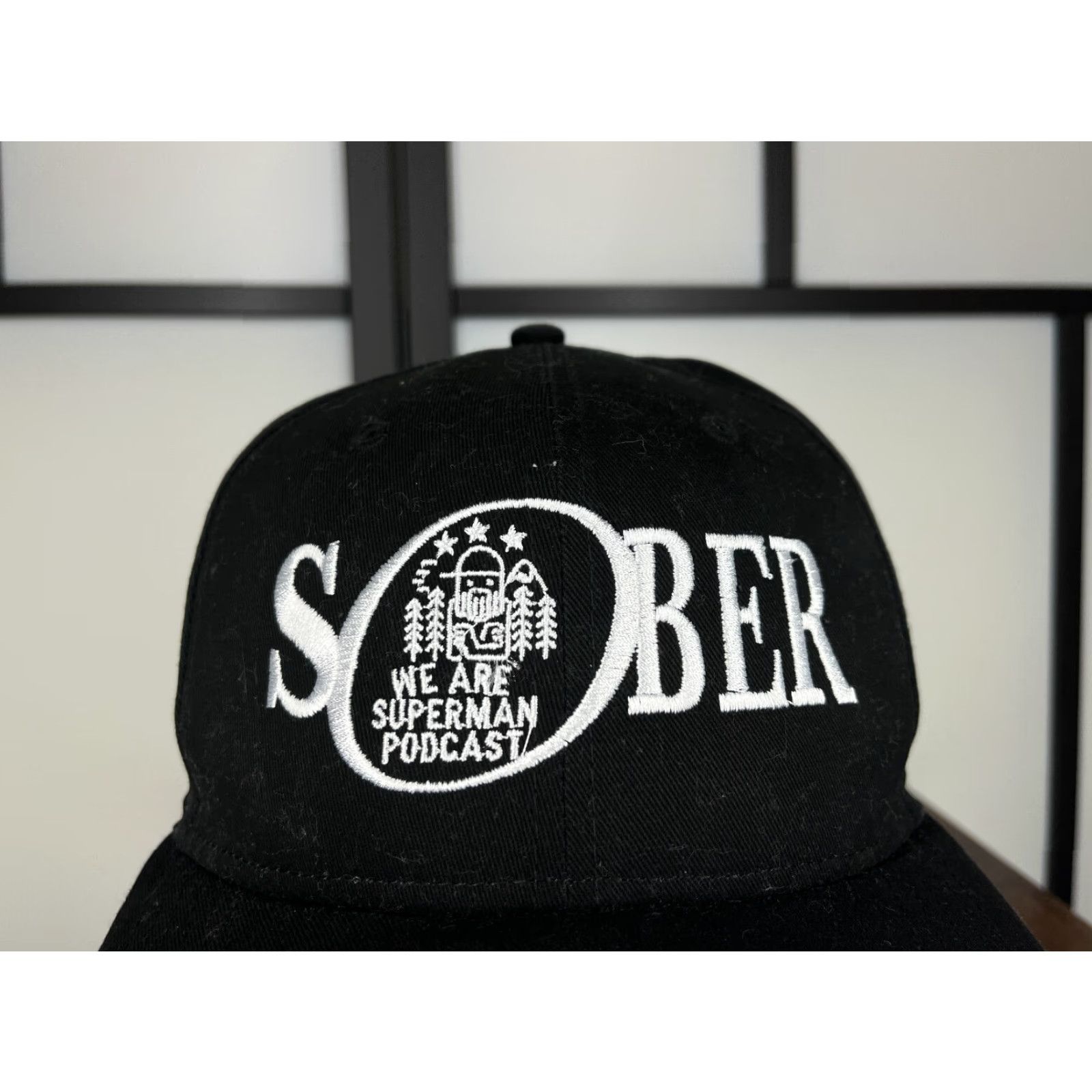 New Era New Era Hat Adult OS Black 9Fifty Cotton Snap Back Podcast Size ONE SIZE - 2 Thumbnail