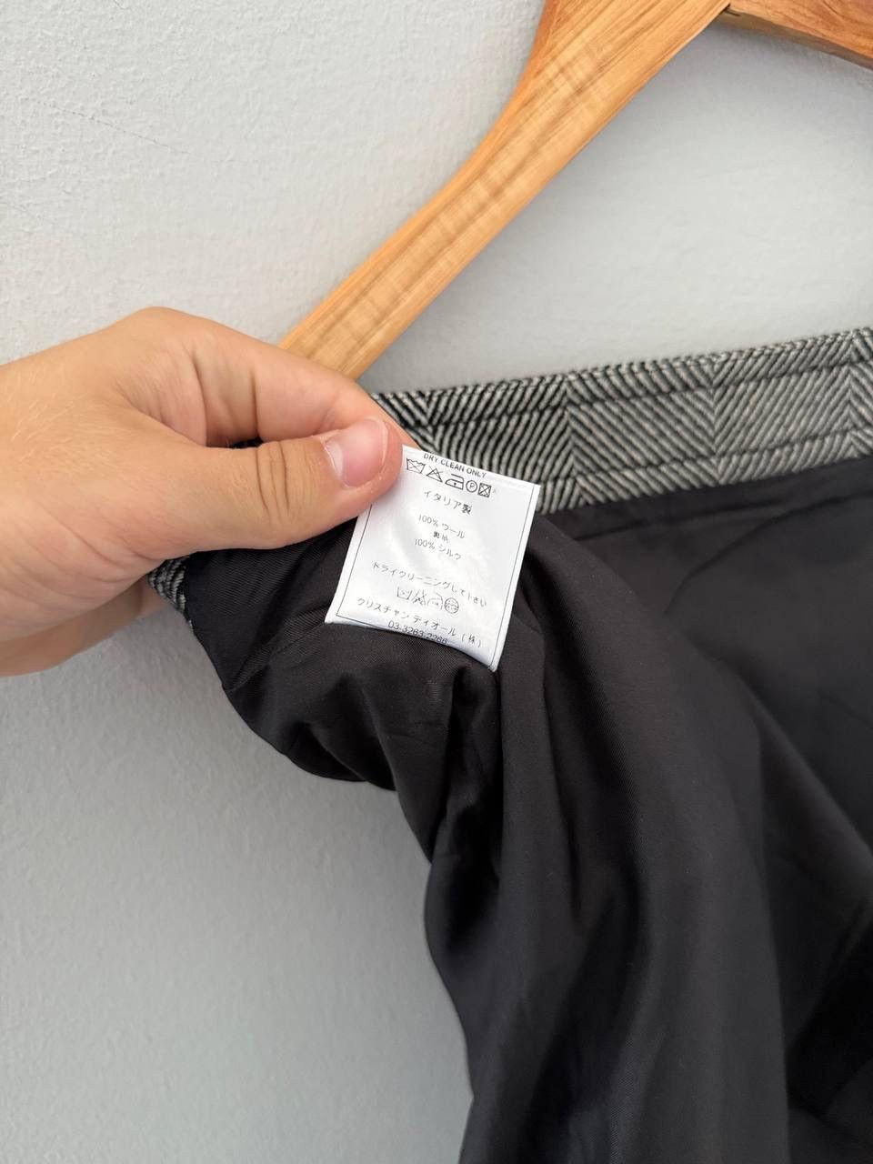 Dior Christian Dior boutique wool skirt Size 26" / US 2 / IT 38 - 8 Thumbnail