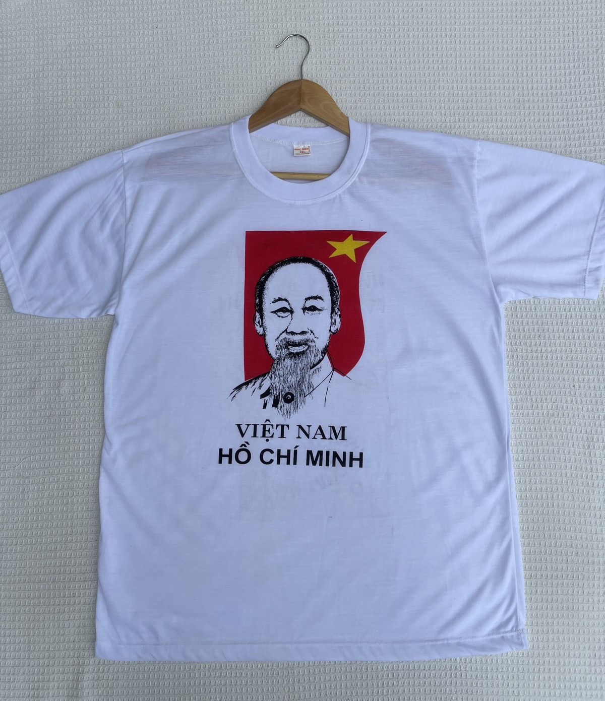 Vintage Rare🔥Vintage 90s Dictator President Vietnam Ho Chi Minh Size US XL / EU 56 / 4 - 6 Thumbnail
