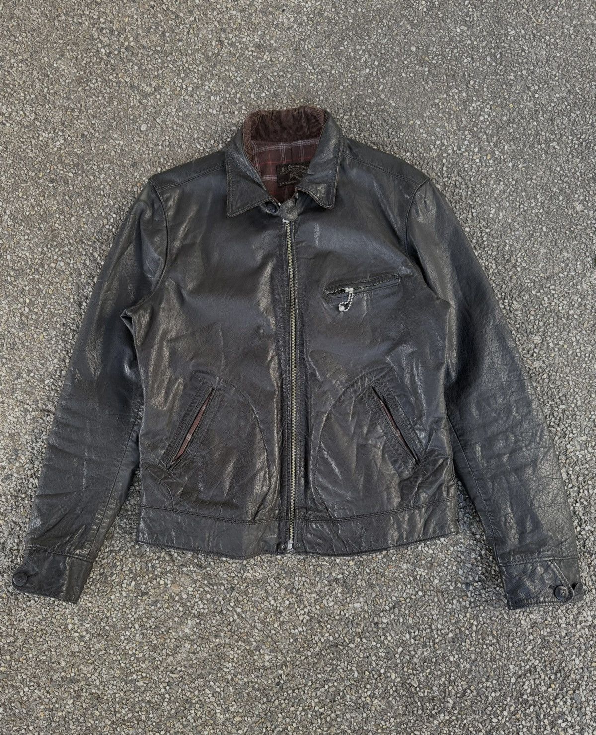 Journal Standard Mr. Gentleman by JS Homestead Single Rider Leather Jacket Size US S / EU 44-46 / 1 - 1 Thumbnail