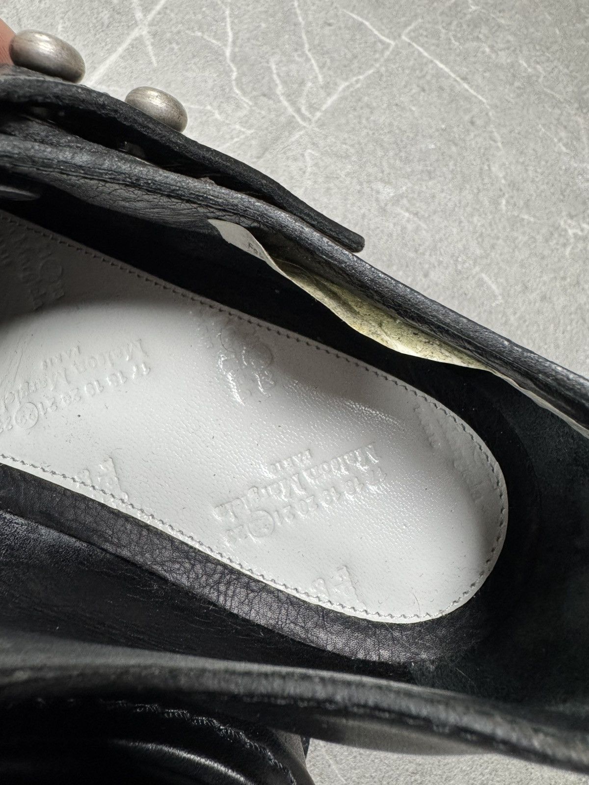 Maison Margiela Maison Margiela Rare Platforms Black Leather Fastener Size US 9 / IT 39 - 10 Thumbnail