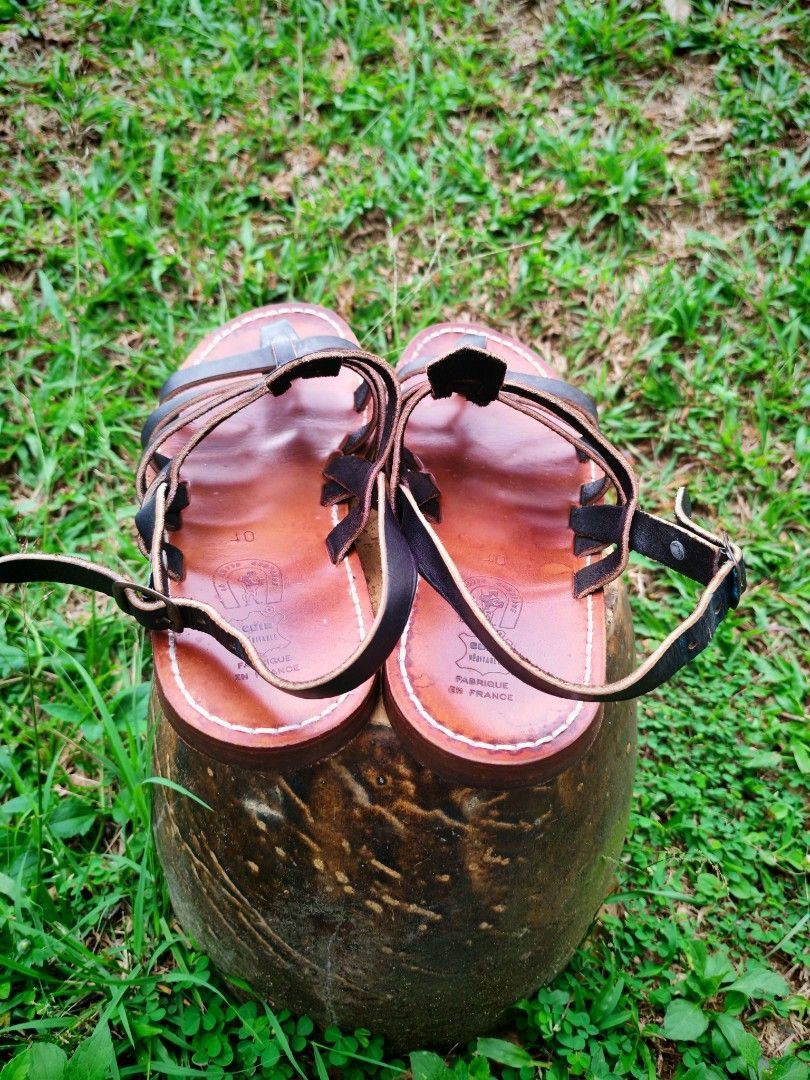 La Botte Gardiane La Botte Gardiane Leather Sandals EU40 France Rare Size US 8 / EU 41 - 3 Thumbnail