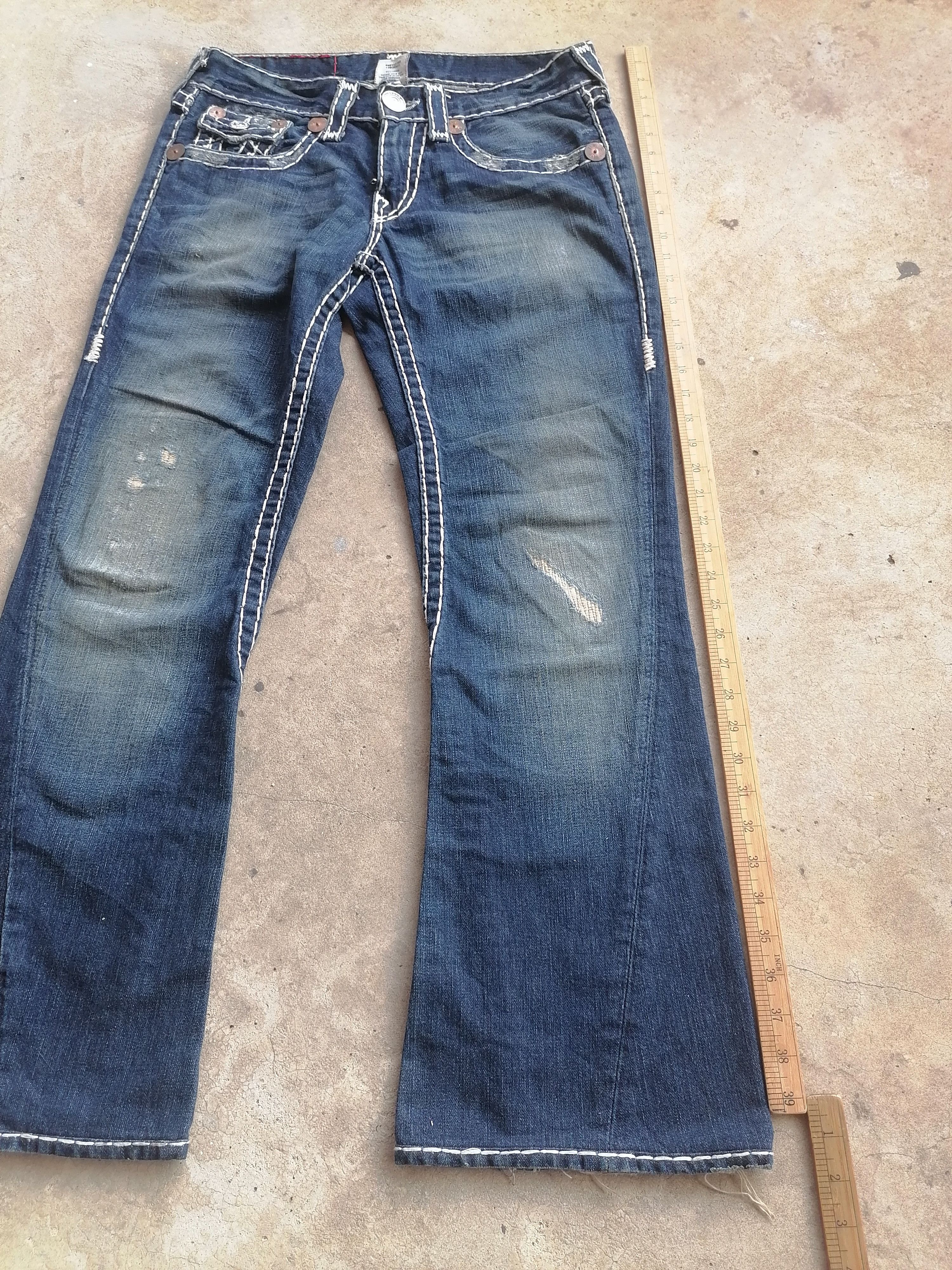 True Religion Joey Super T Flared Jeans