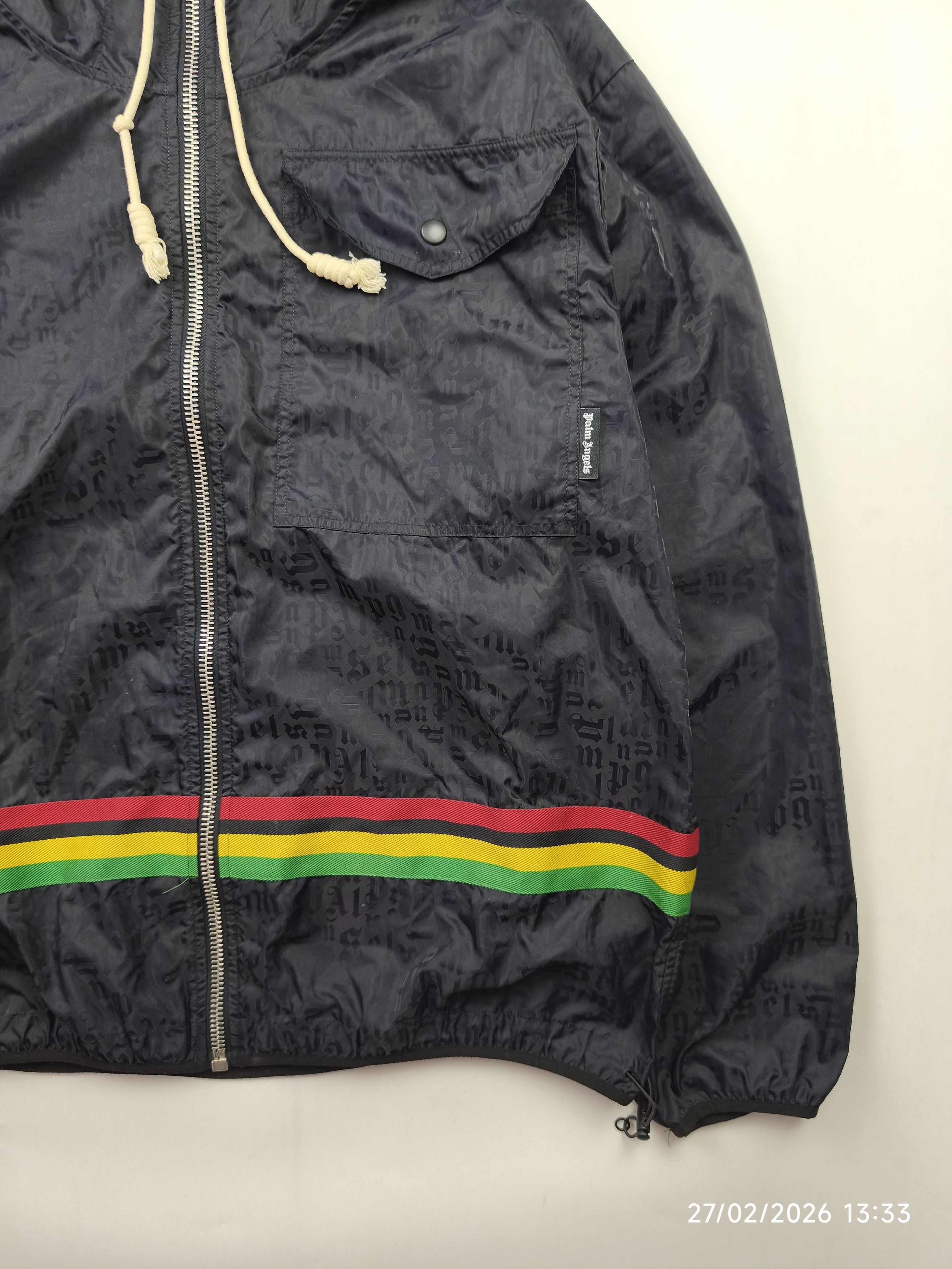 Palm Angels Palm angels monogram mountain park windbreaker jacket Size US S / EU 44-46 / 1 - 6 Thumbnail
