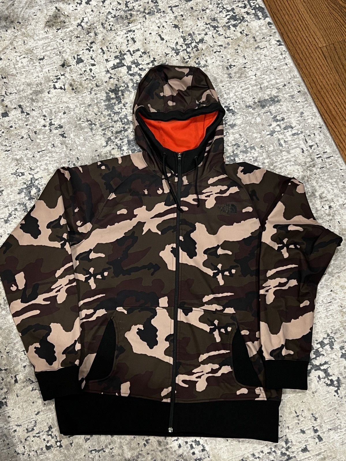 The North Face The North Face Light Rainjacket Camo FW2012 Size US L / EU 52-54 / 3 - 1 Thumbnail