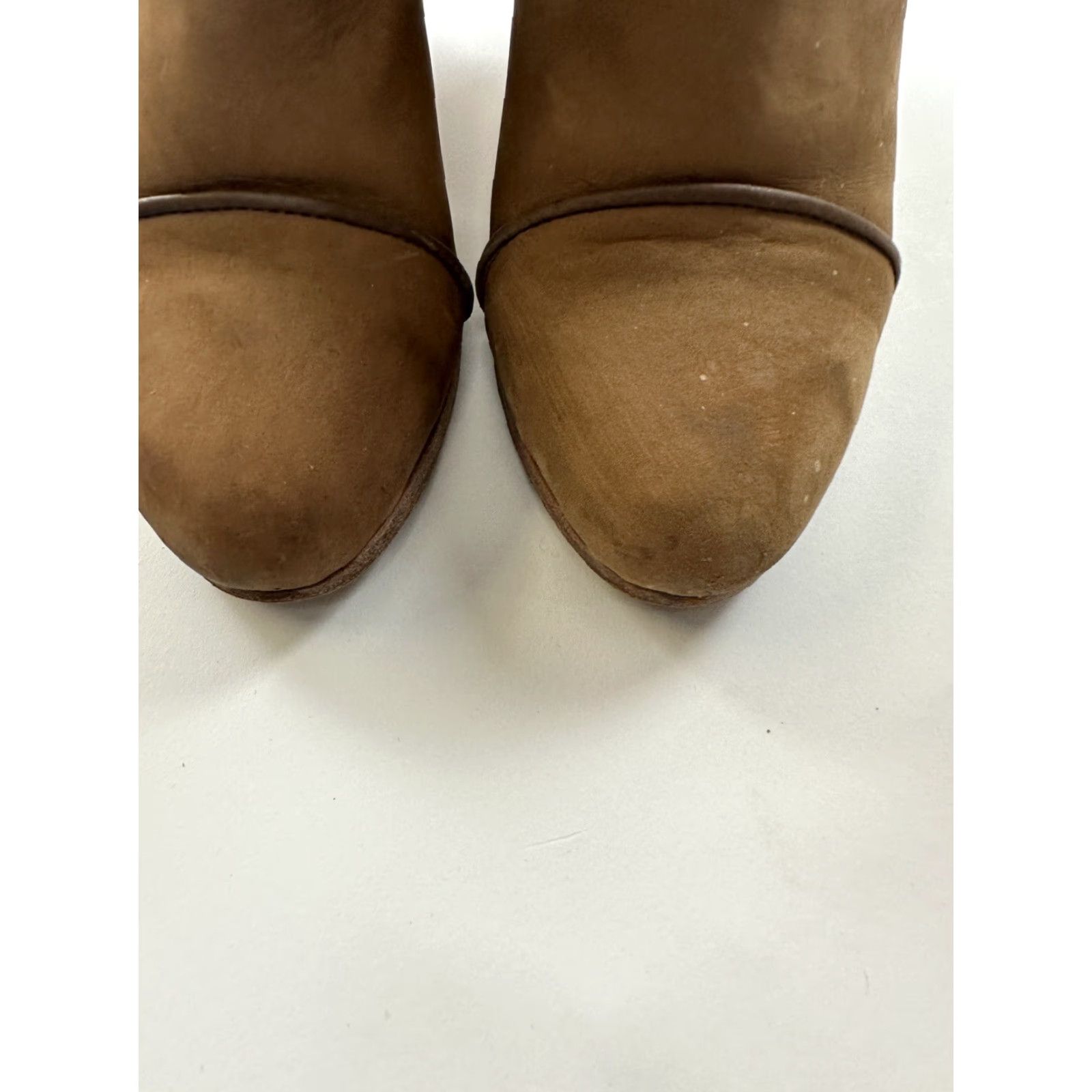 Rag & Bone Rag & Bone Kinsey Boots Women’s 5 Brown Suede Ankle Strap Block Heel High Casual Modern Shopping Going Out Shoes Womens Size US 5 / IT 35 - 7 Thumbnail
