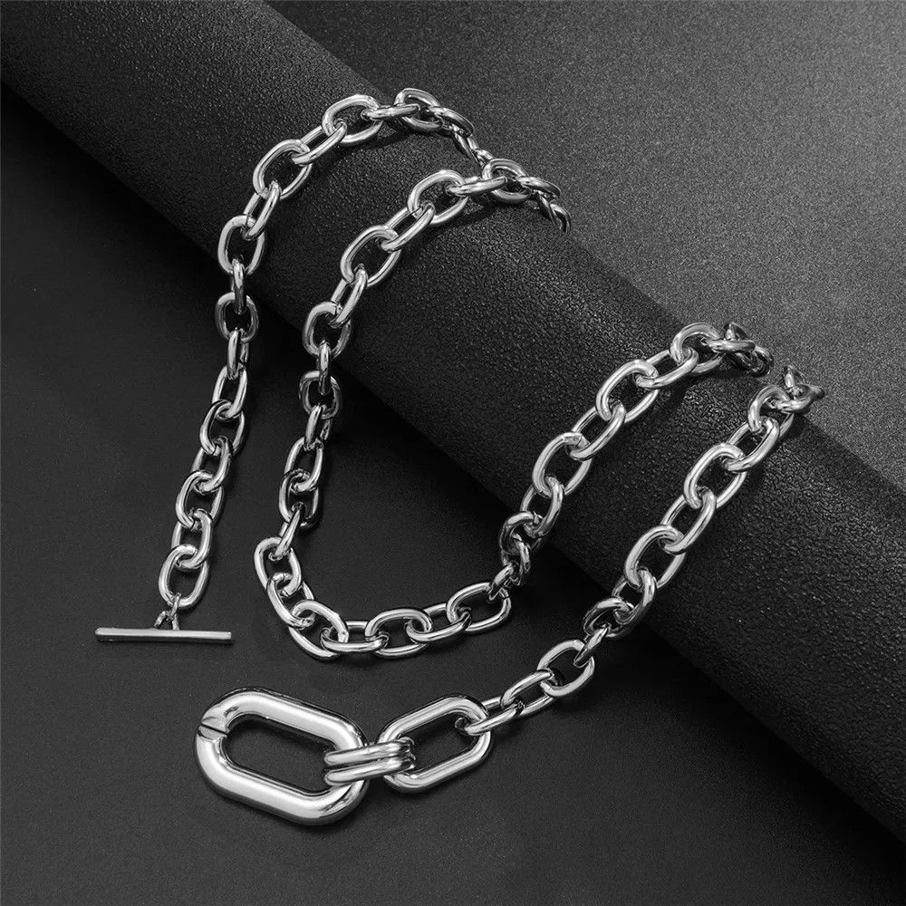 Other Chunky Chain OT Buckle Necklace Size ONE SIZE - 3 Thumbnail