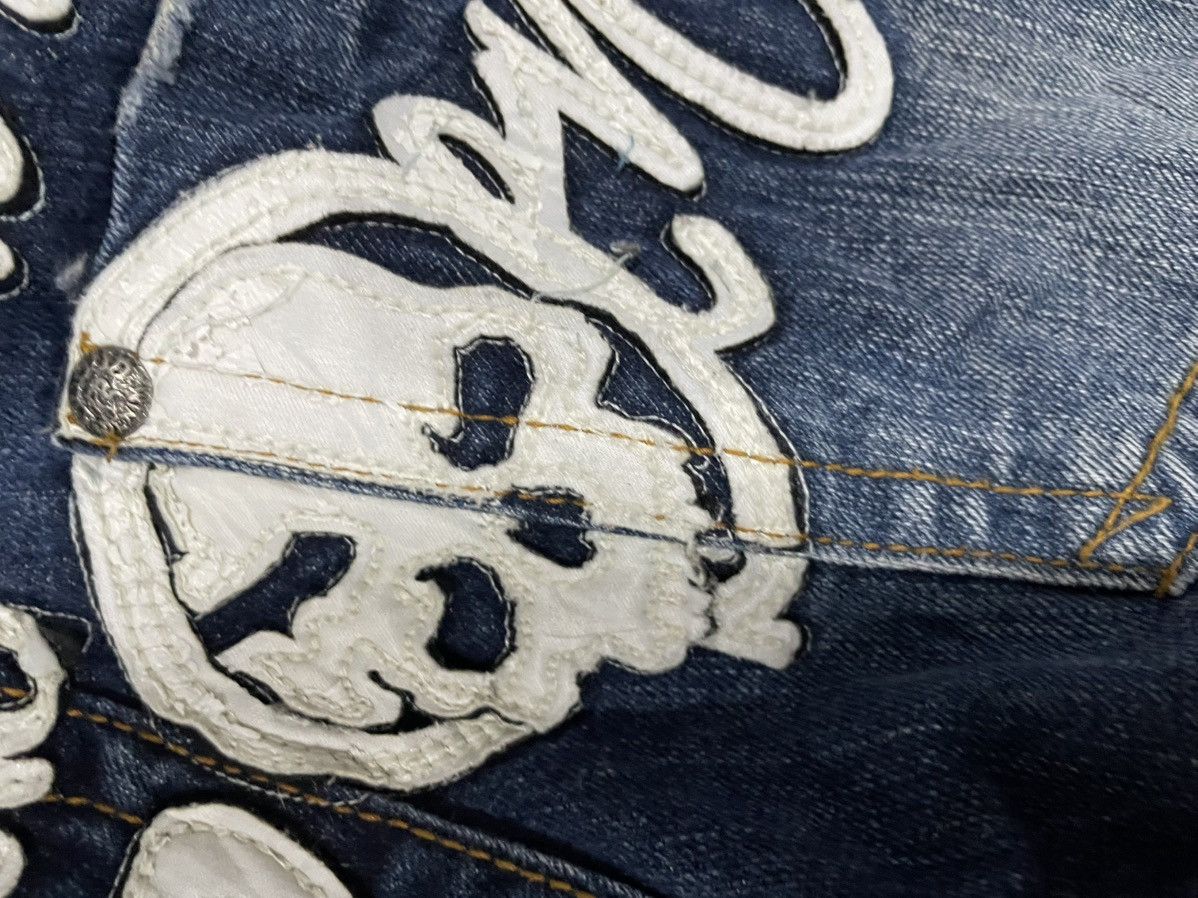 If Six Was Nine Stephead To Heaven Skull Cloud72 Jeans Size US 28 / EU 44 - 25 Thumbnail