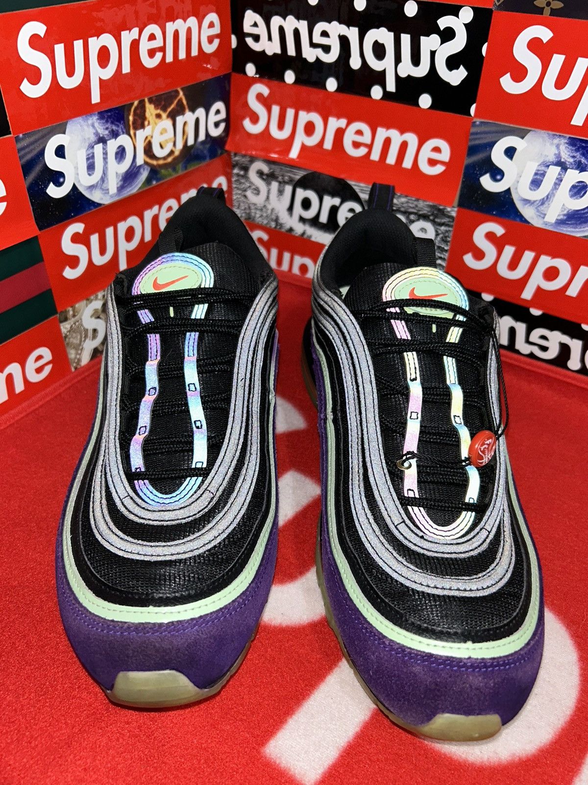 Nike Nike Air Max 97 Slime Halloween (2020) DC1500-001 size 11.5 Size US 11.5 / EU 44-45 - 2 Thumbnail