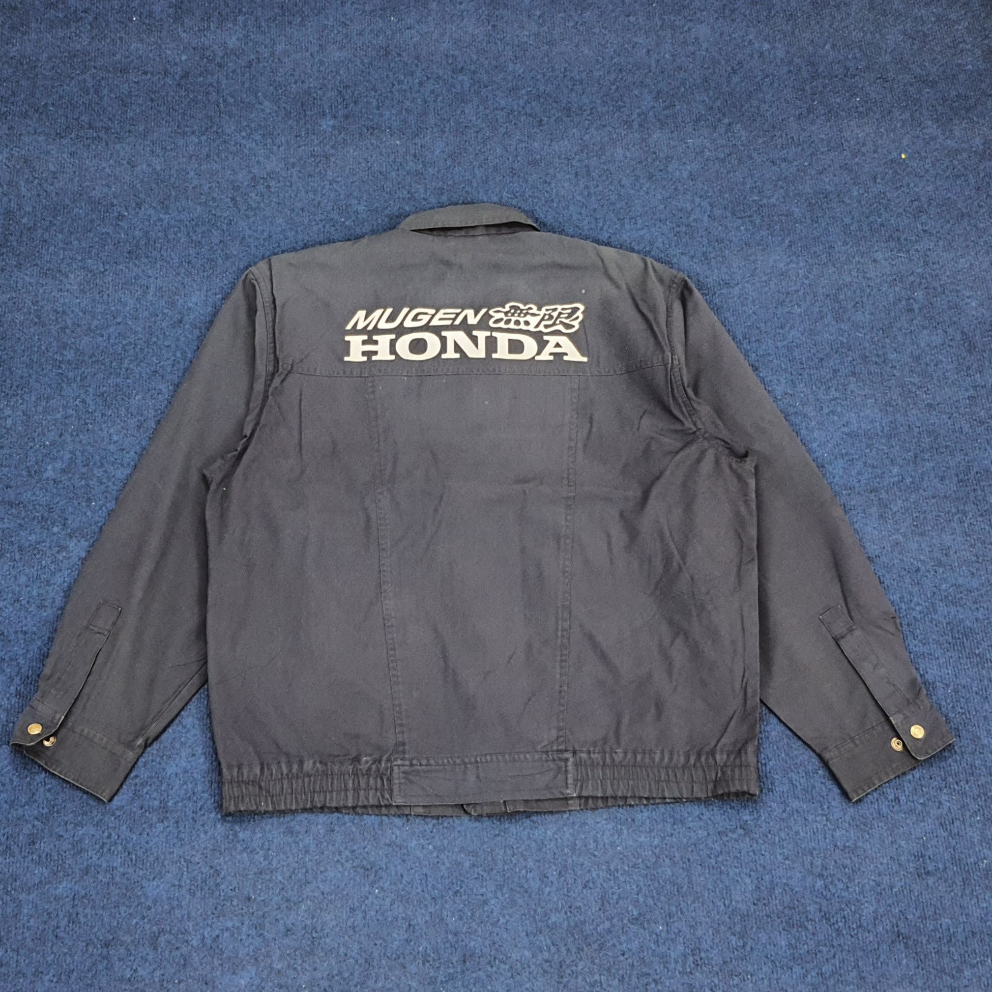 Japanese Brand × Vintage Vintage Mugen HONDA Racing Team Custom Jacket Size US M / EU 48-50 / 2 - 1 Thumbnail