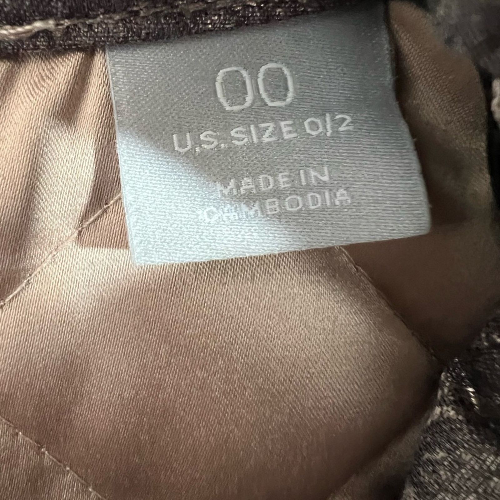 Chicos CHICO'S Women's Jacket Coat Size 0/2 Quilted Metallic Python Size XS / US 0-2 / IT 36-38 - 6 Thumbnail