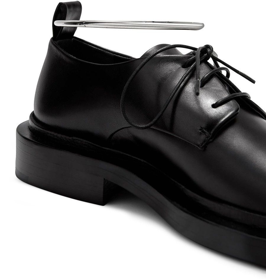 Jil Sander o1w1db10825 Lace-Up Shoes in Black Size US 7 / IT 37 - 5 Thumbnail