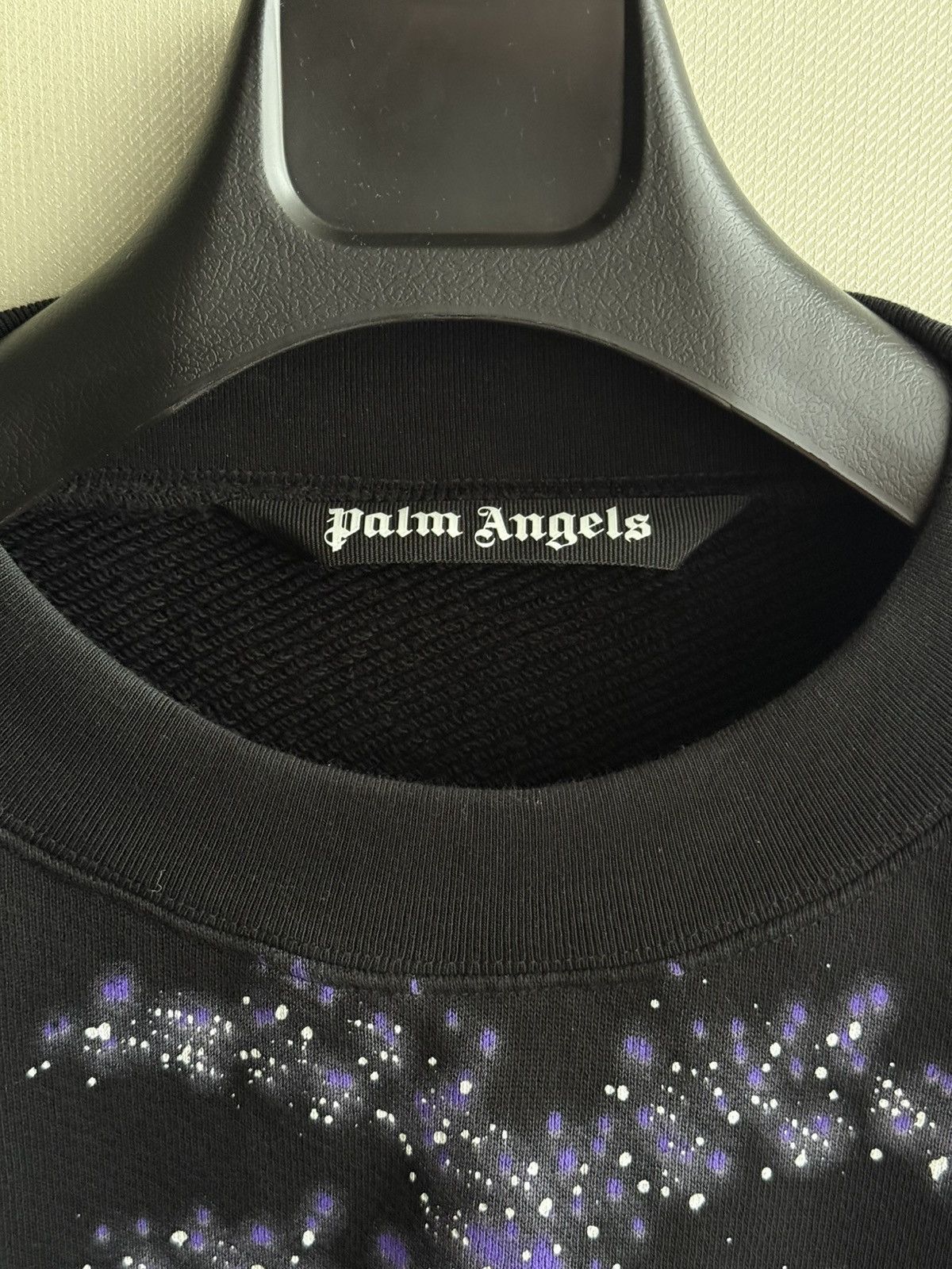Palm Angels PALM ANGELS CREW NECK PALM GALAXY BRUSHED COTTON SWEATSHIRT Size US L / EU 52-54 / 3 - 4 Thumbnail