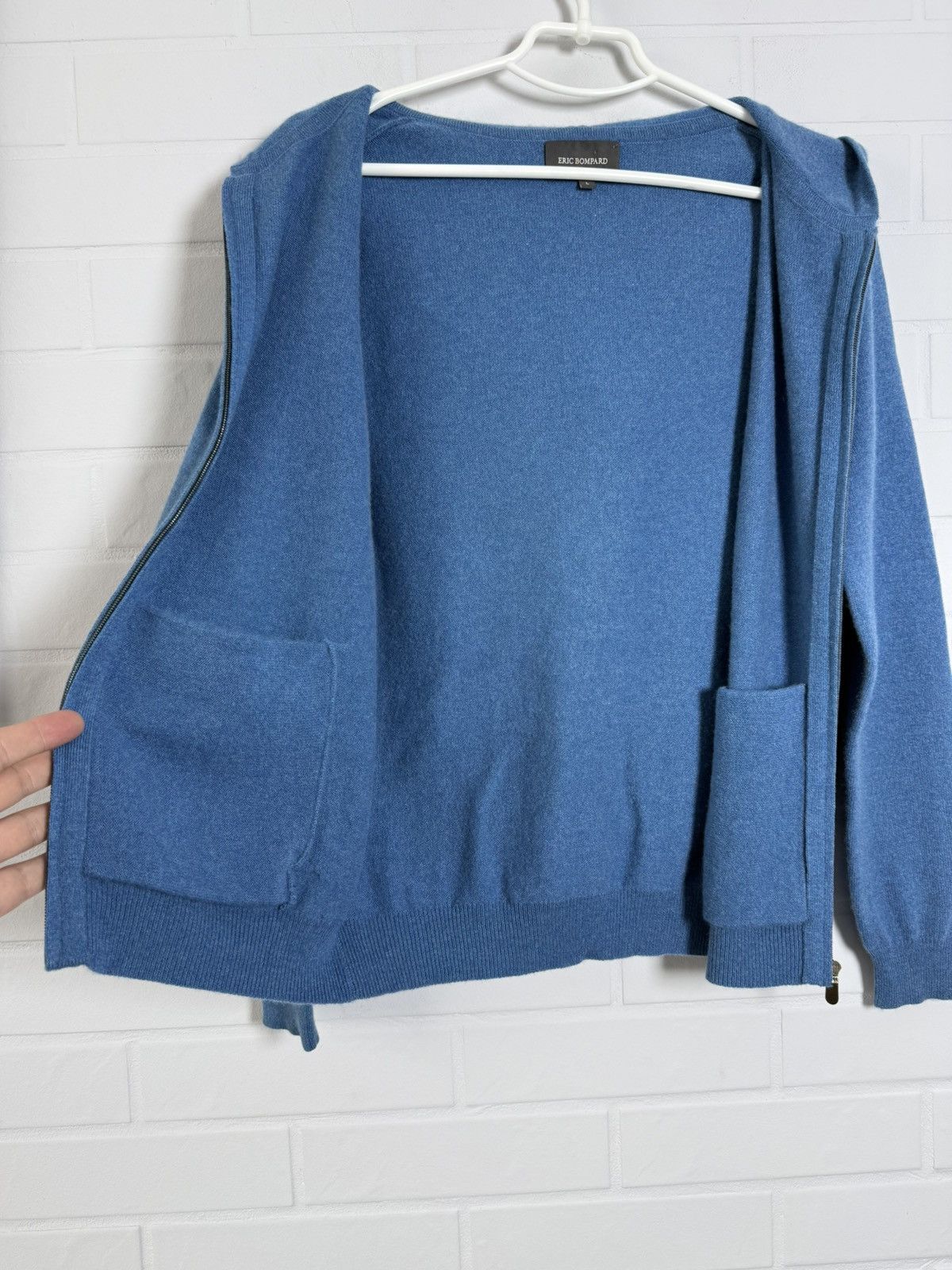 Other ERIC BOMPARD Women's Zip Hooded Cardigan Cachemire Size L Size L / US 10 / IT 46 - 11 Thumbnail