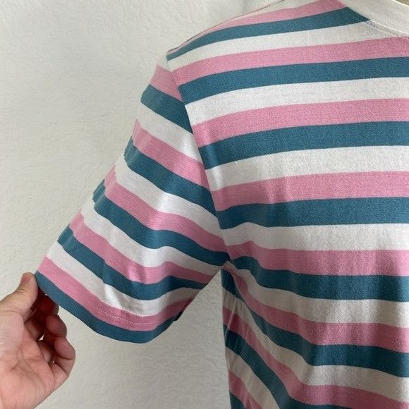 Psycho Bunny Psycho Bunny Striped Mens Classic Crew Neck T Tee Shirt Size US S / EU 44-46 / 1 - 3 Thumbnail
