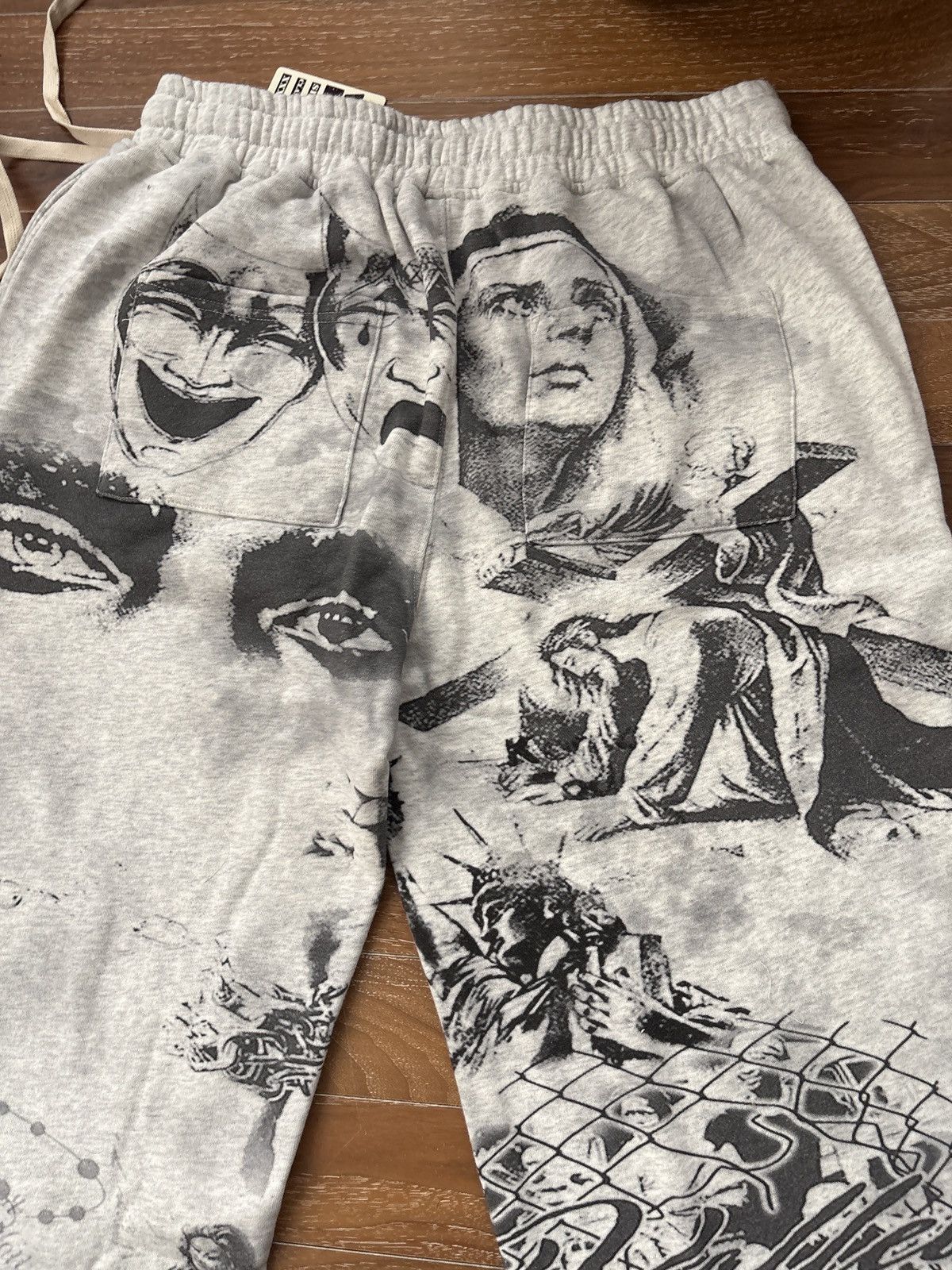 Vale Vale mural sweatpants grey Size US 36 / EU 52 - 9 Thumbnail