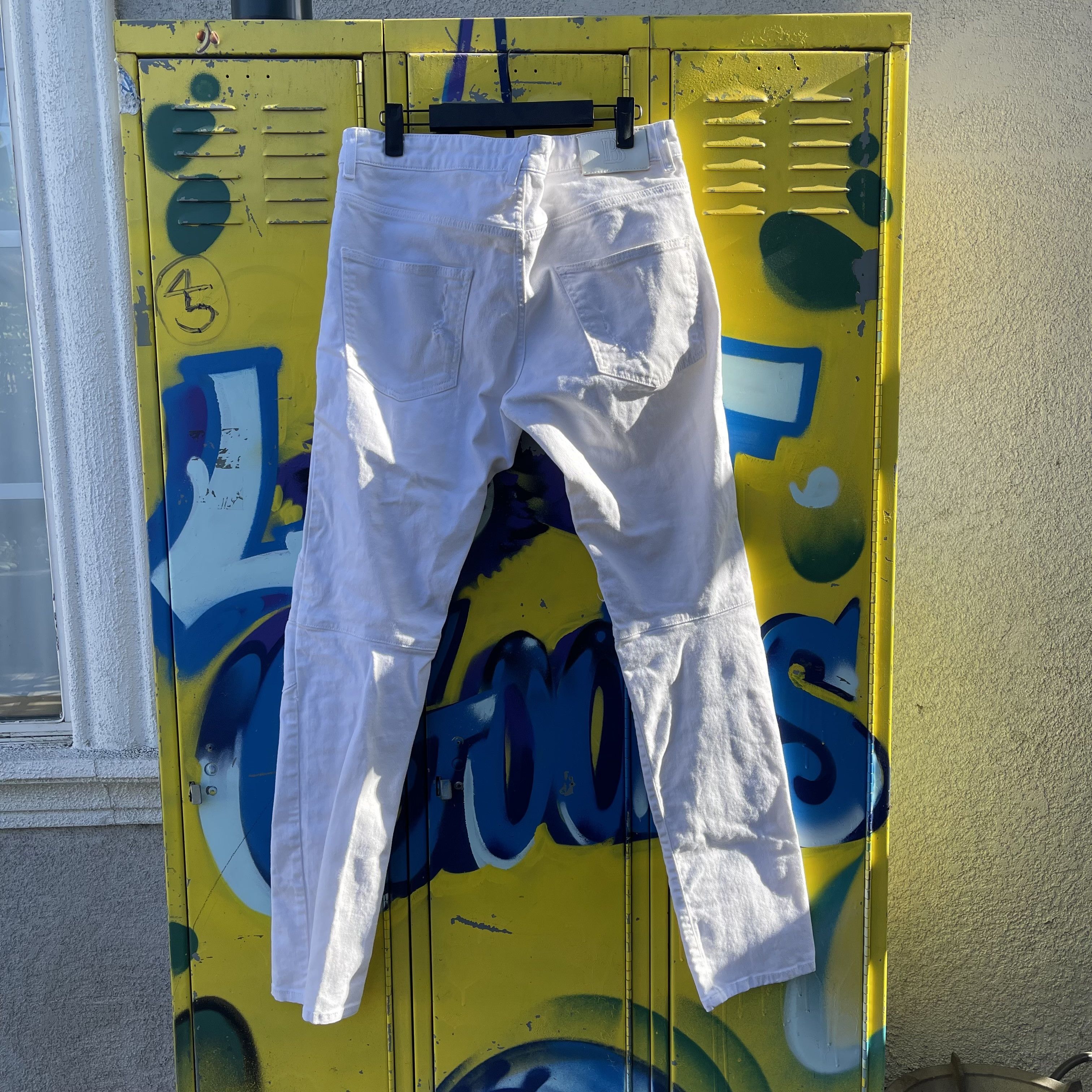 Balmain × Pierre Balmain Pierre Balmain Biker Pants Size US 34 / EU 50 - 7 Thumbnail