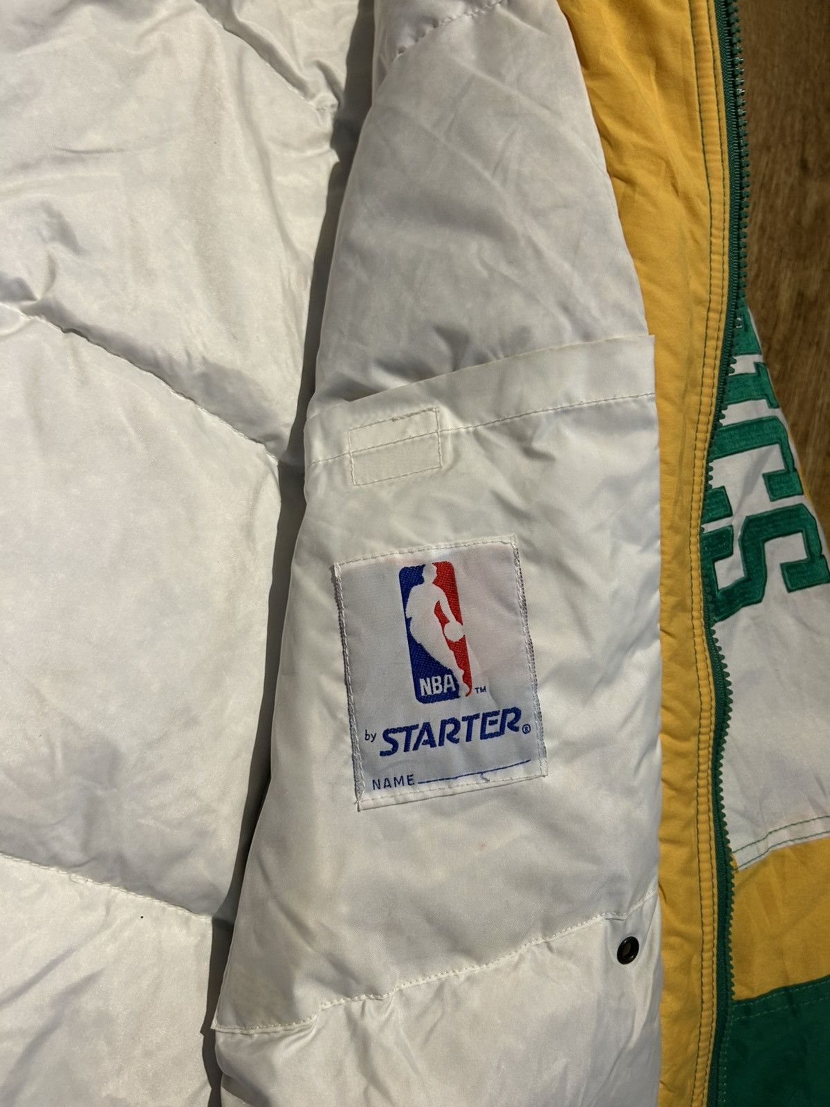 Starter Vintage 90s Boston Celtics Starter Parka Jacket NBA Mens L Size US L / EU 52-54 / 3 - 10 Thumbnail