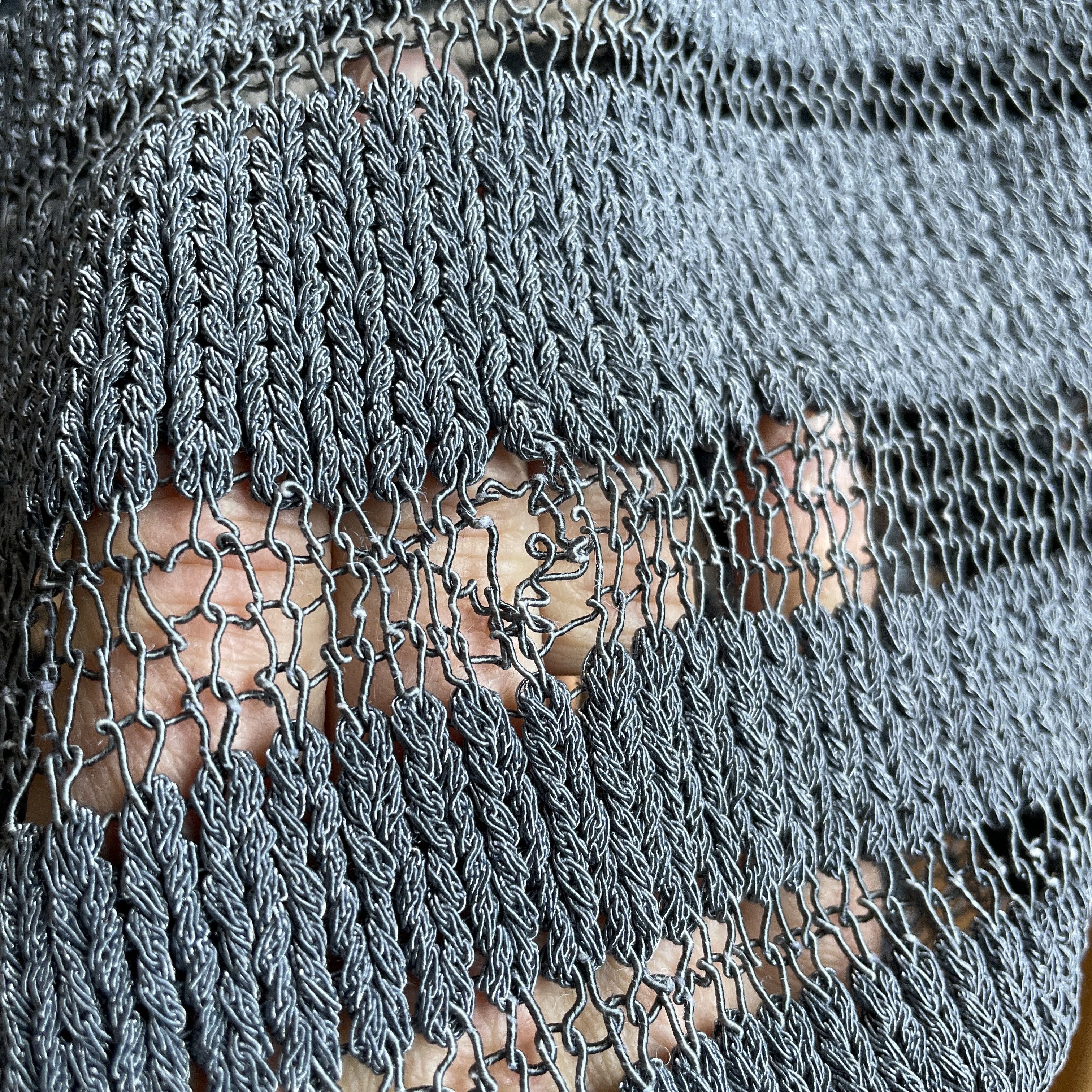 Rag & Bone Rag & Bone Womens Mesh Crochet Chain-Link Sweater Size M / US 6-8 / IT 42-44 - 10 Thumbnail