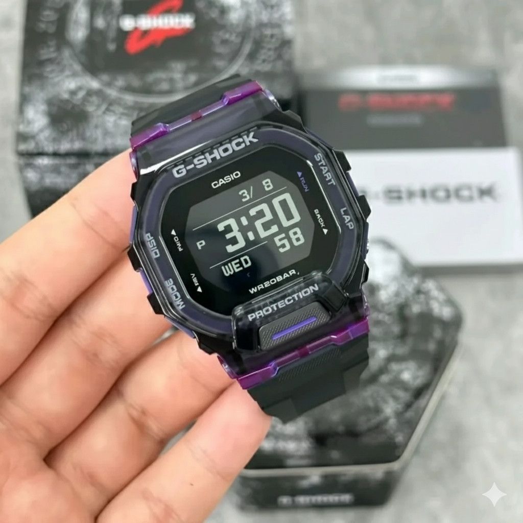Casio G Shock GBD-200SM-1A6 G-squad Bluetooth Watch New