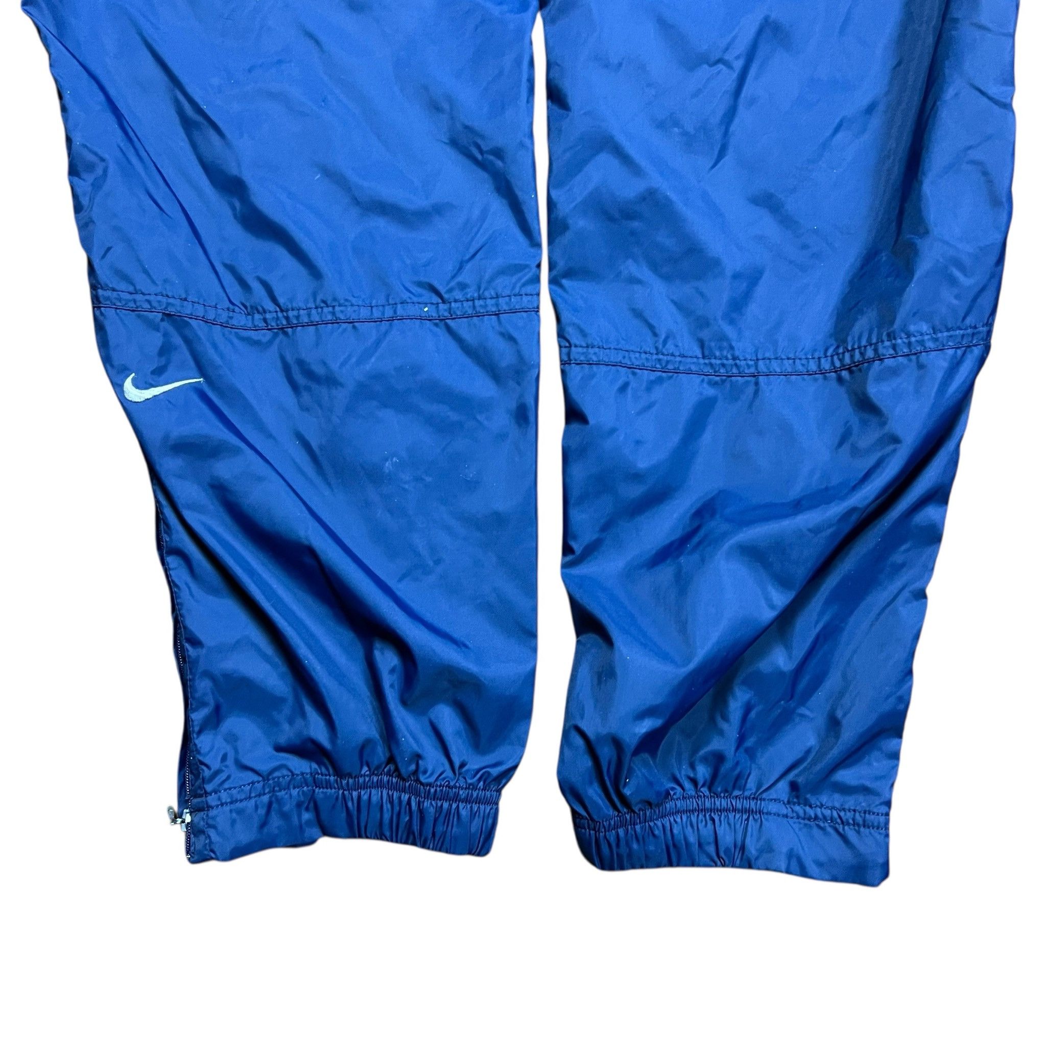 Nike Vintage Nike Navy Blue Windbreaker Track Pants - Size XS Size US 28 / EU 44 - 6 Thumbnail
