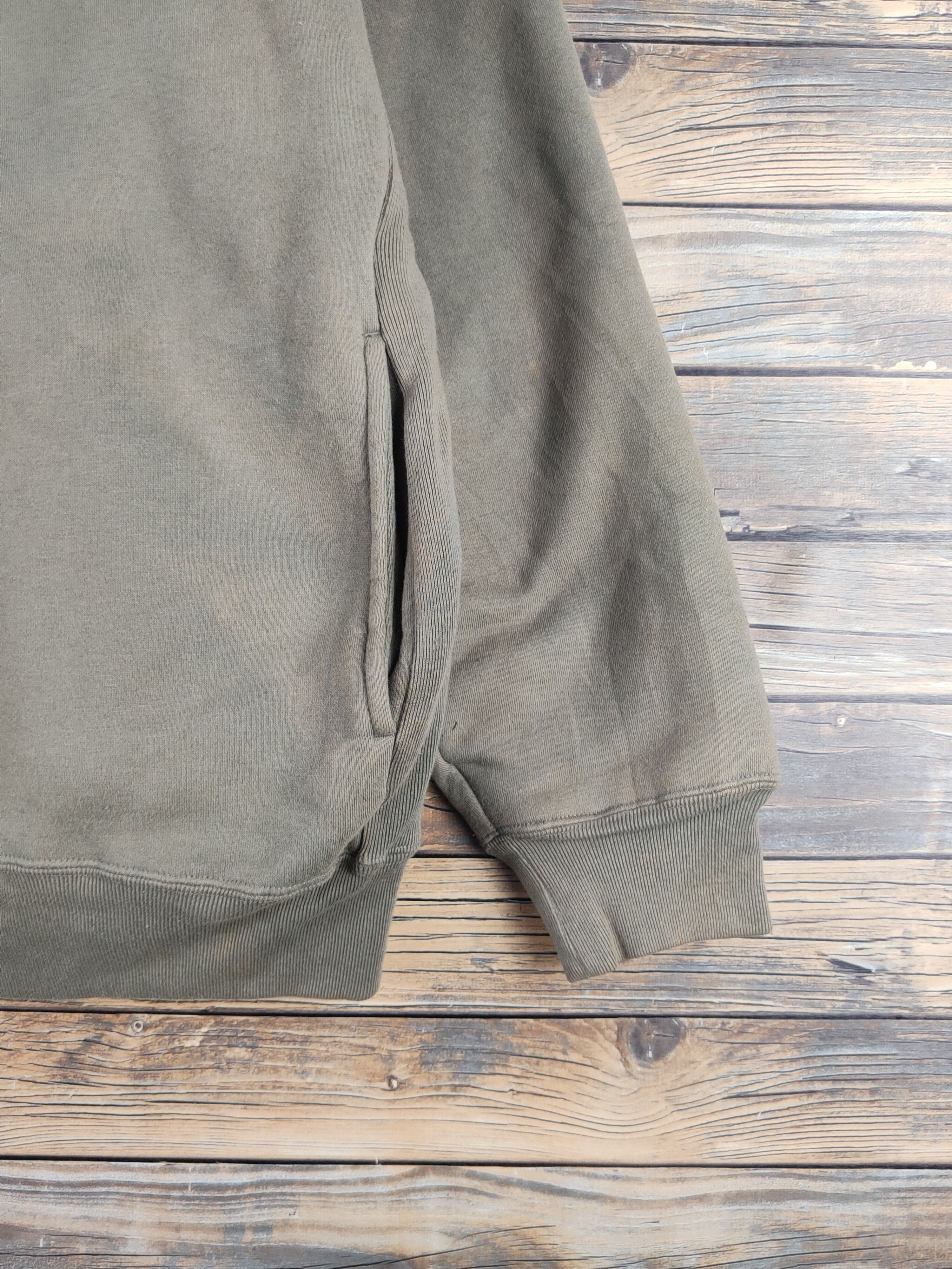 Avirex DL Avirex Olive baggie vintage sweatshirt Sweaters #2482T Size US L / EU 52-54 / 3 - 7 Thumbnail