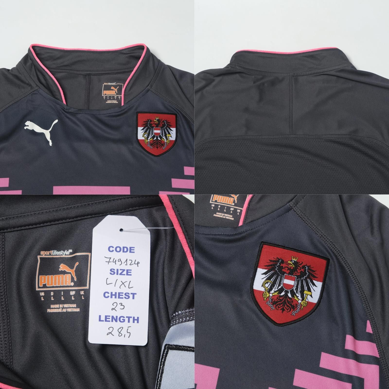 Puma 2014/15 Austria Goalkeeper Shirt Puma (L/XL) Size US L / EU 52-54 / 3 - 4 Thumbnail