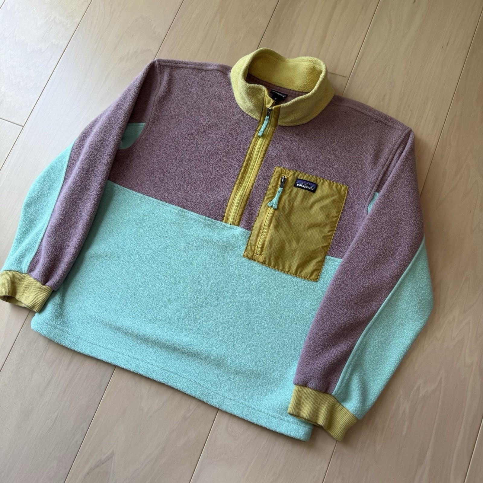 Patagonia Patagonia Microdini 1/2 Zip Pullover Youth XL Synchilla Size XS / US 0-2 / IT 36-38 - 9 Thumbnail