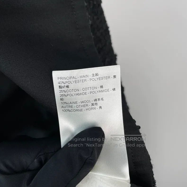Louis Vuitton Louis Vuitton Sleeveless black tweed dress Size XXS / US 00 / IT 34 - 6 Thumbnail
