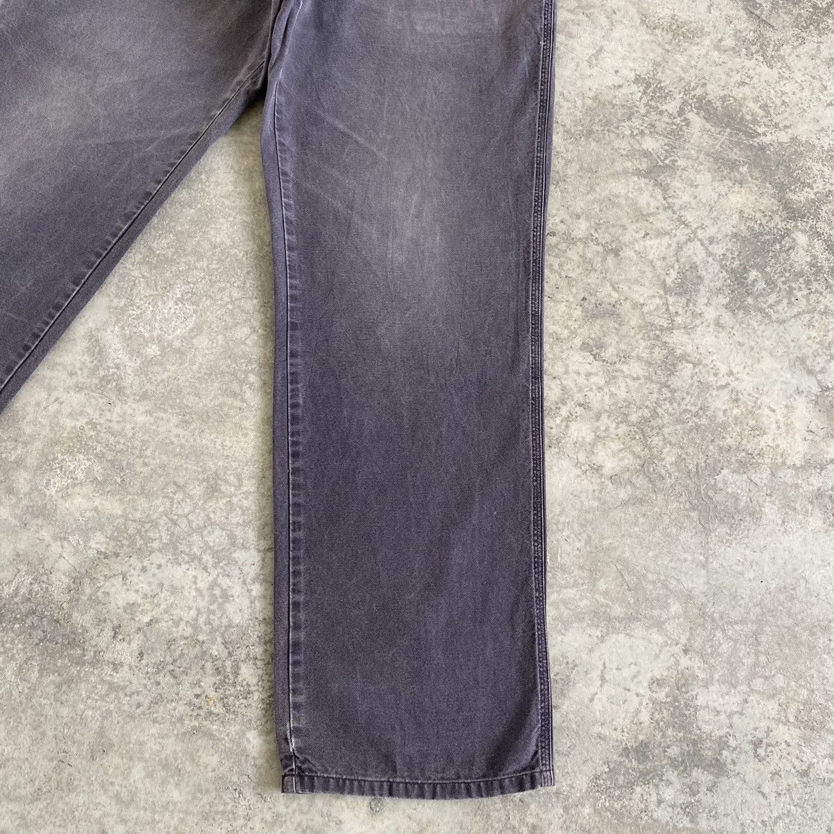 Patagonia Vintage Patagonia Faded Petrol Blue Carpenter Work Pants Size US 31 - 6 Thumbnail