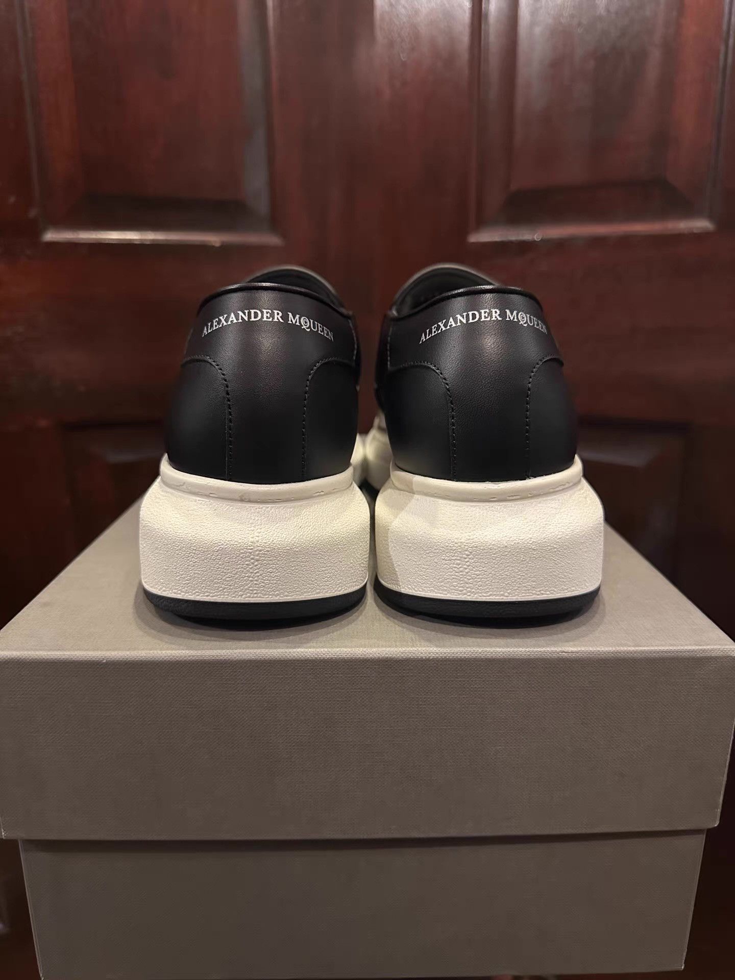 Alexander McQueen Alexander McQueen men’s black slip‑on sneakers with Ｑ25 Size US 8.5 / EU 41-42 - 6 Thumbnail