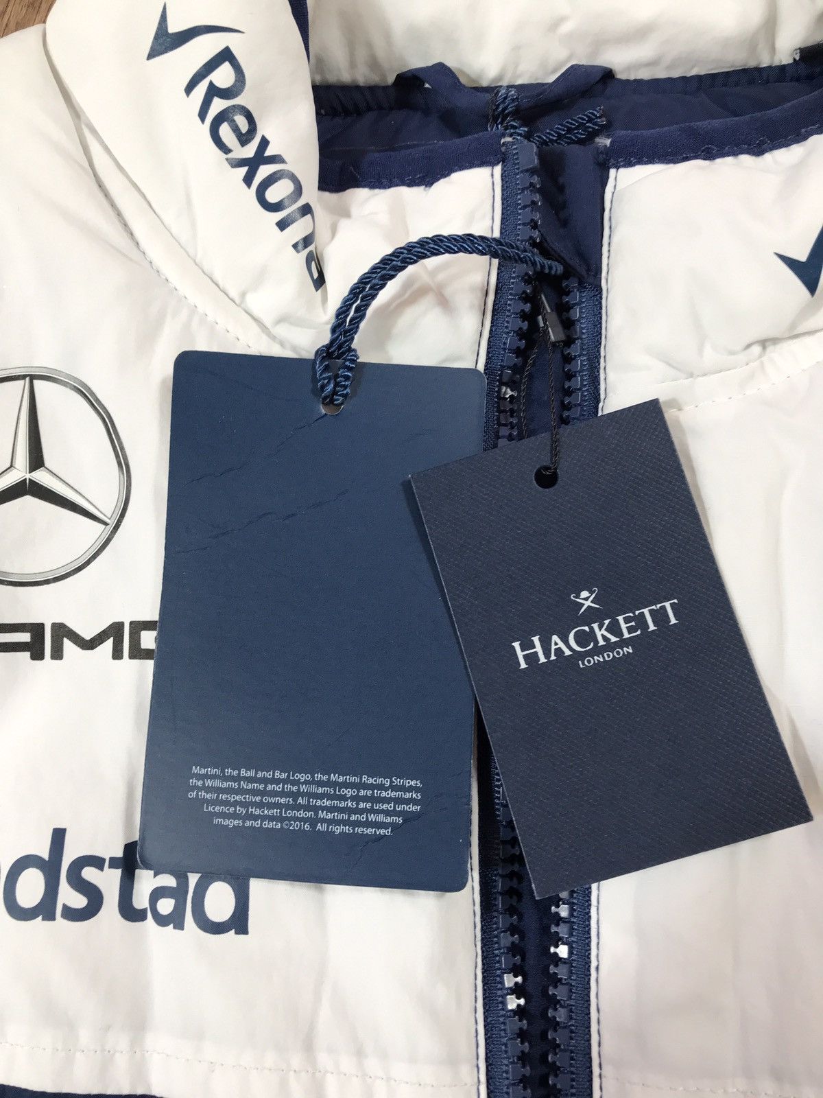 Formula 1 × Hackett Williams Martini Racing F1 Vest New Size US S / EU 44-46 / 1 - 5 Thumbnail