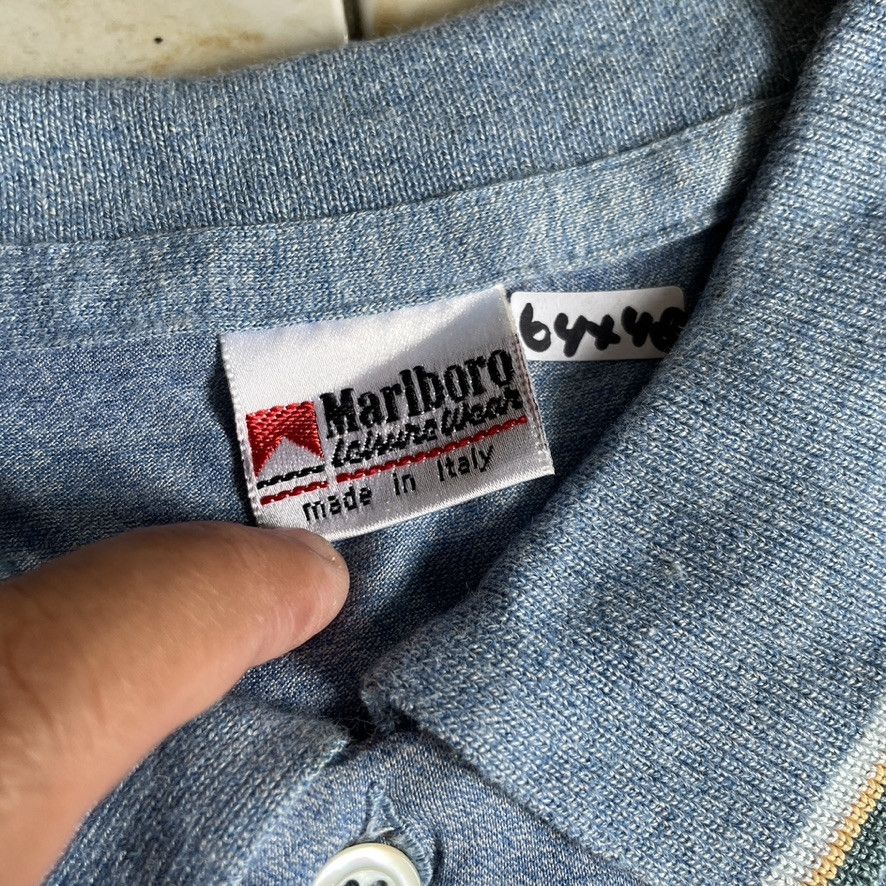 Marlboro Vintage Marlboro Leisure Wear Polo Shirt Size US S / EU 44-46 / 1 - 3 Thumbnail