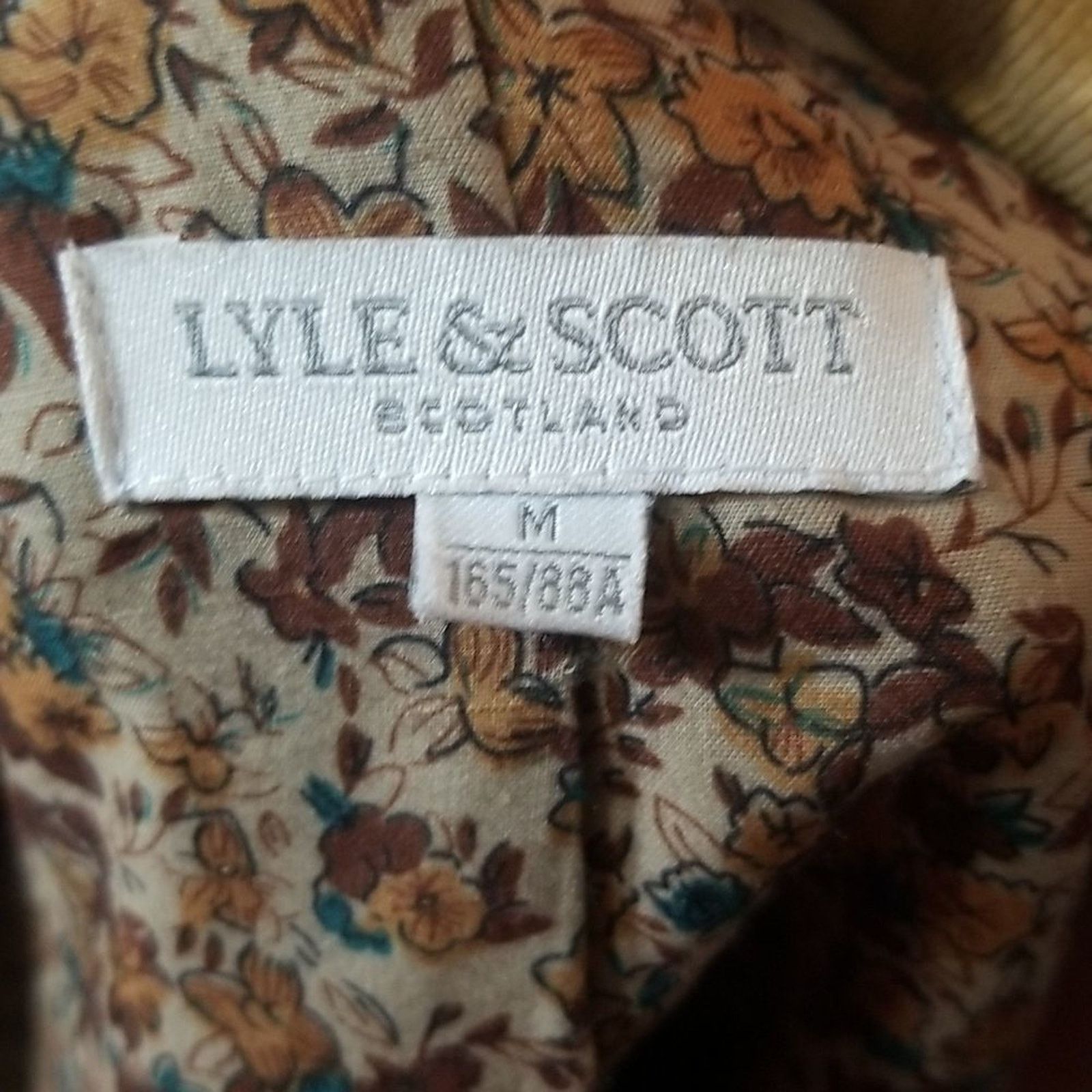 Lyle & Scott Lyle & Scott Scotland Tan Corduroy Blazer Jacket Size M / US 6-8 / IT 42-44 - 5 Thumbnail