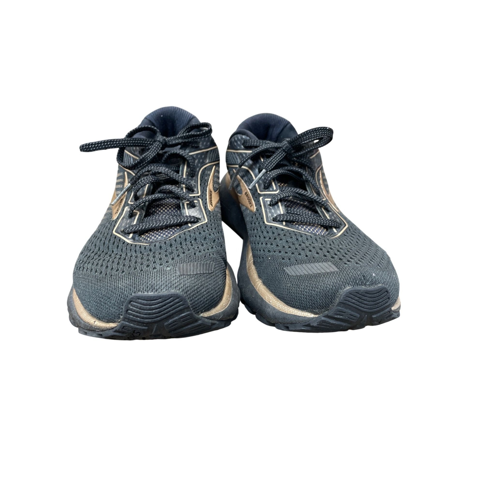Brooks Brooks Ghost 12 Womens Black Gold Running Shoes Sneakers Siz Size US 8.5 / IT 38.5 - 11 Thumbnail