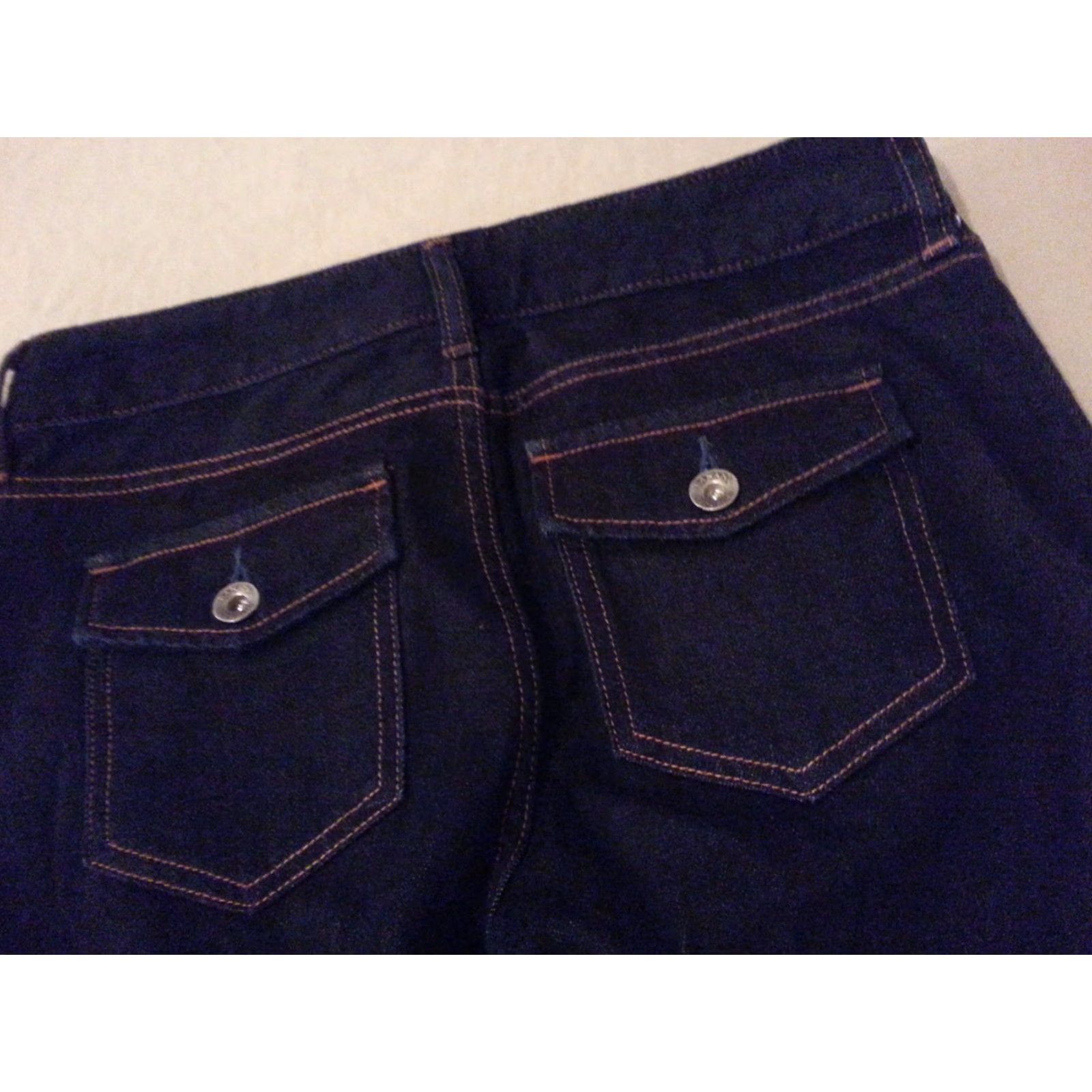 Banana Republic VINTAGE Banana Republic Jeans Women Boot Cut 25 Inseam 33 Blue 28x33 Mens? Size 42" / US 20 - 3 Thumbnail