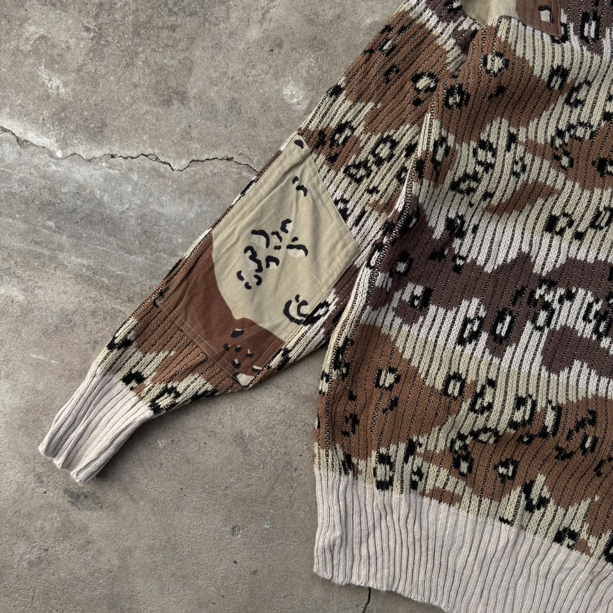 20471120 Vintage Military V-neck Army Arabian USA Sweater Raf simons Size US S / EU 44-46 / 1 - 6 Thumbnail