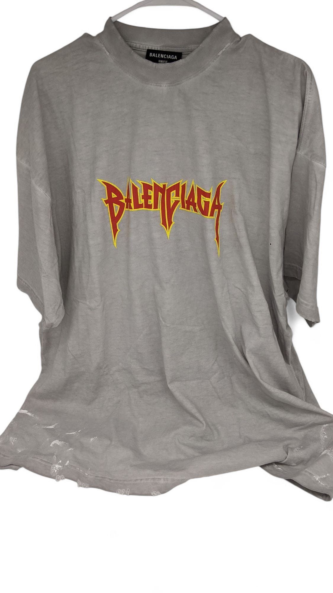 Balenciaga Balenciaga Oversized Rockstar T Shirt Size 3 New With Tags Size US L / EU 52-54 / 3 - 1 Thumbnail