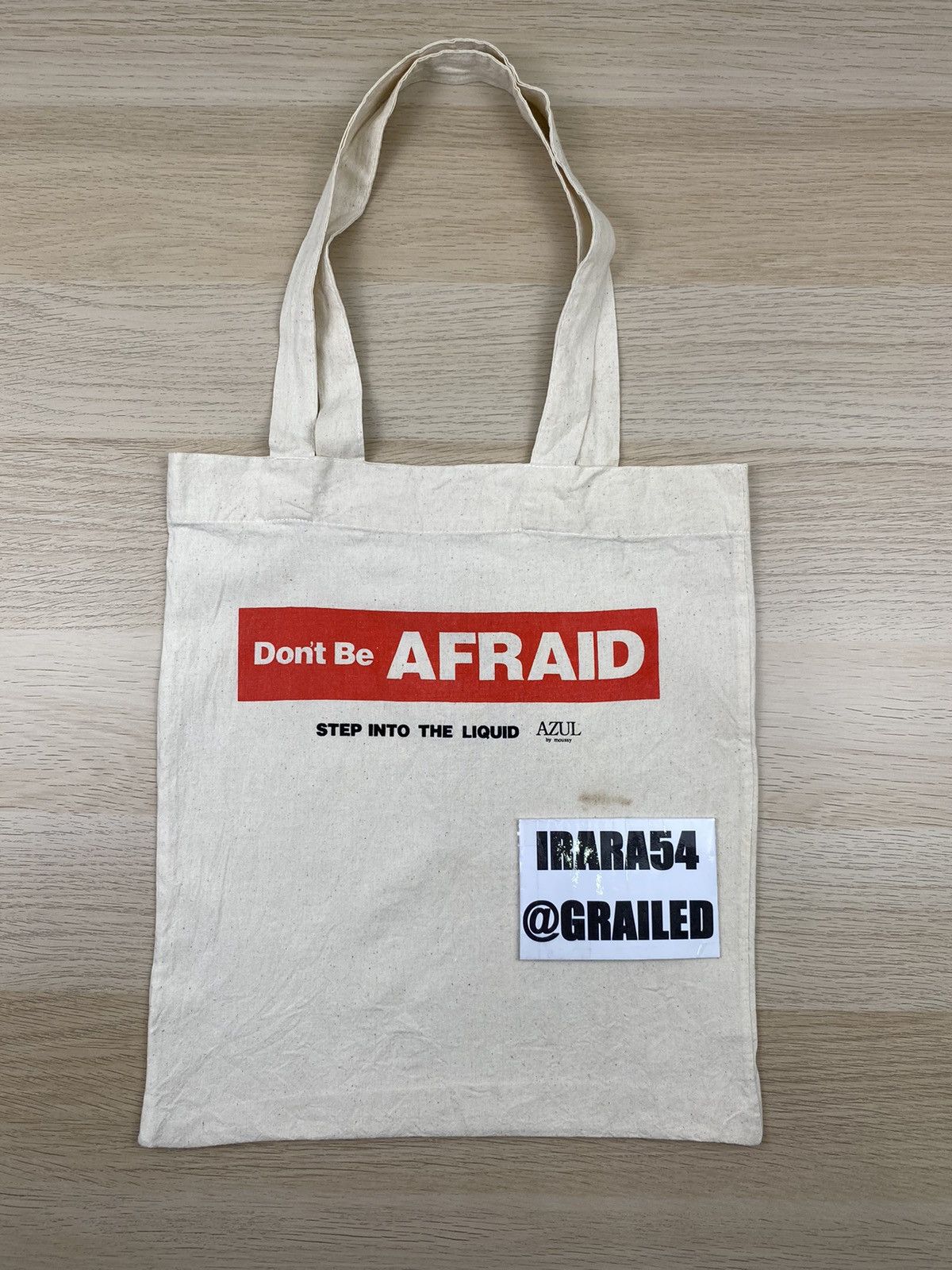 Japanese Brand Don’t Be AFRAID AZUL BY MOUSSY TOTEBAG B002 Size ONE SIZE - 6 Thumbnail